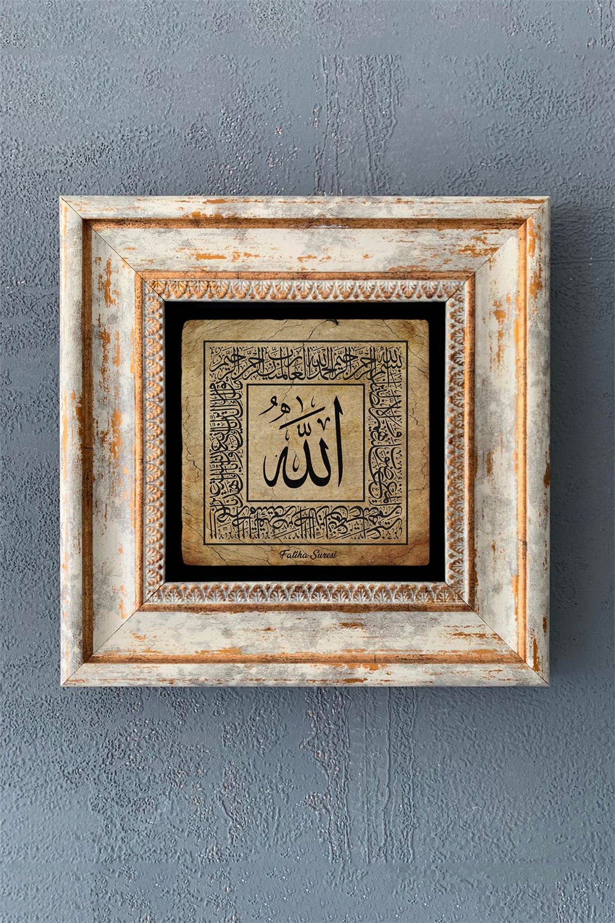 OSCAR STONE DECOR TEKLİ ÇERÇEVELİ DOĞALTAŞ DUVAR DEKORU / CDD1-40-1145 (WALL DECOR)