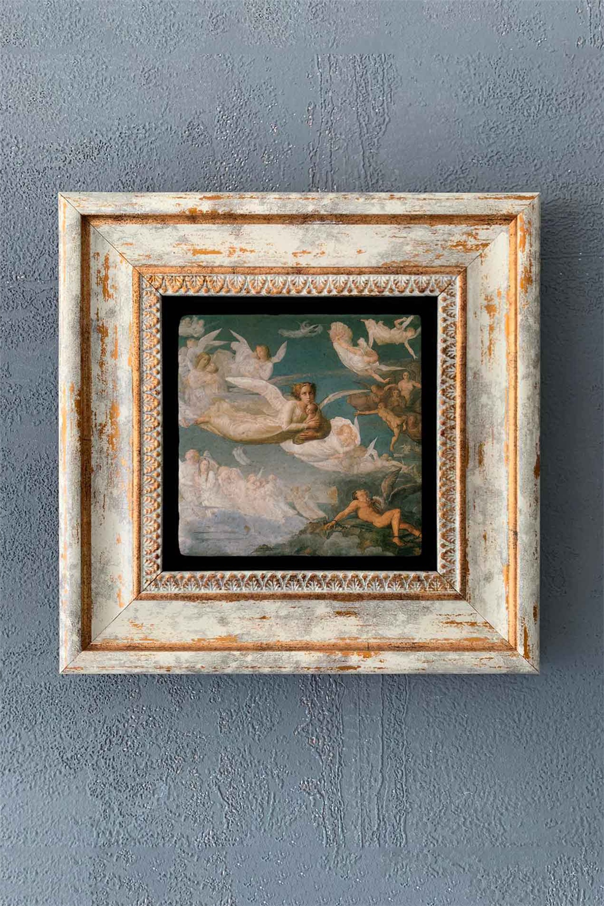 OSCAR STONE DECOR TEKLİ ÇERÇEVELİ DOĞALTAŞ DUVAR DEKORU / CDD1-40-1312 (WALL DECOR)