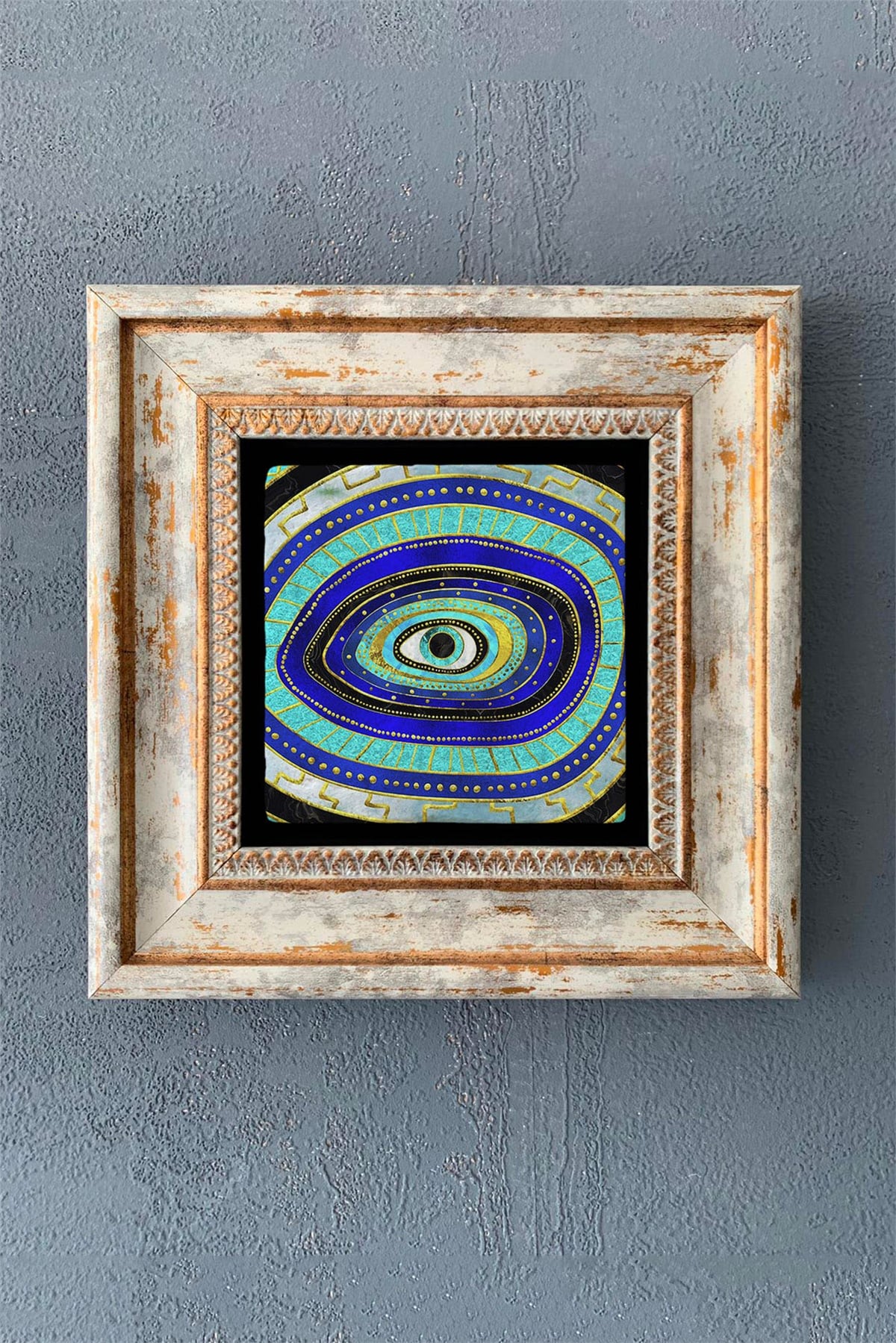 OSCAR STONE DECOR TEKLİ ÇERÇEVELİ DOĞALTAŞ DUVAR DEKORU / CDD1-40-1100 (WALL DECOR)