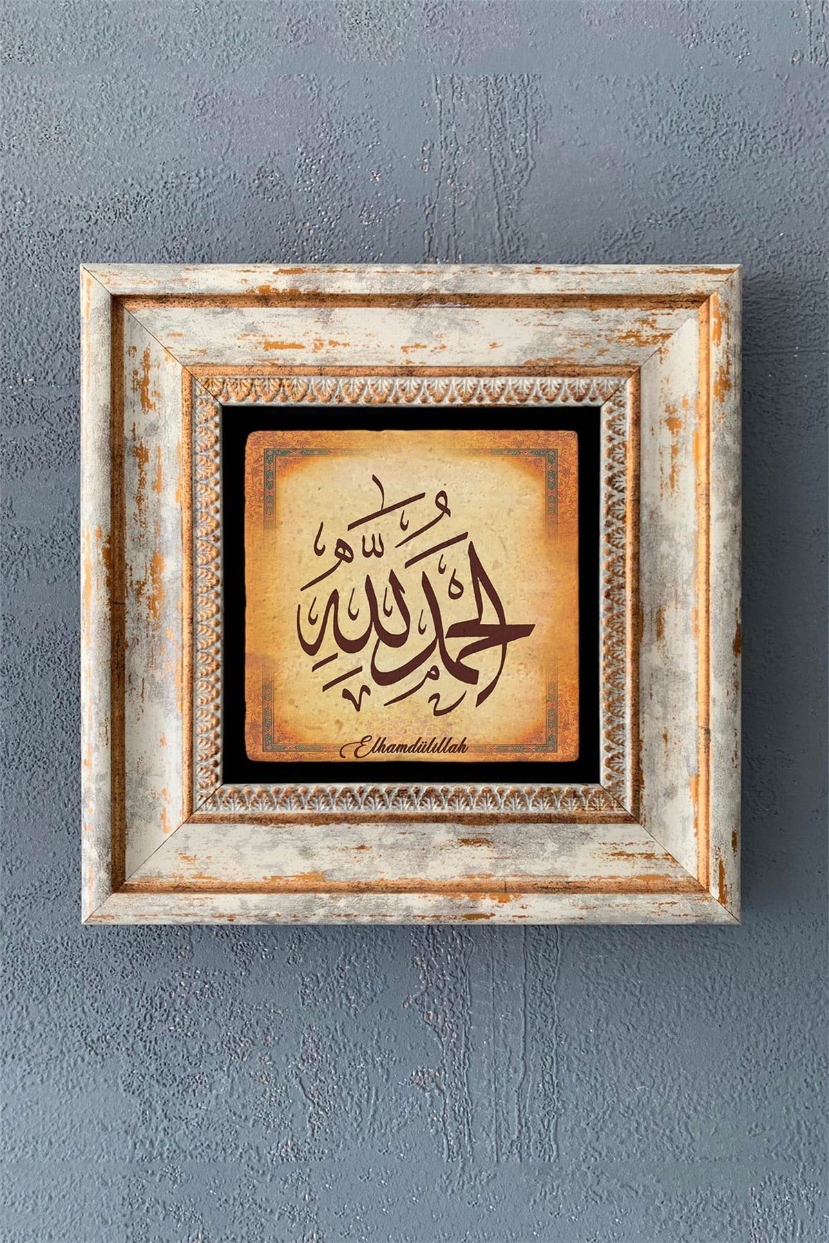 OSCAR STONE DECOR TEKLİ ÇERÇEVELİ DOĞALTAŞ DUVAR DEKORU / CDD1-40-1154 (WALL DECOR)