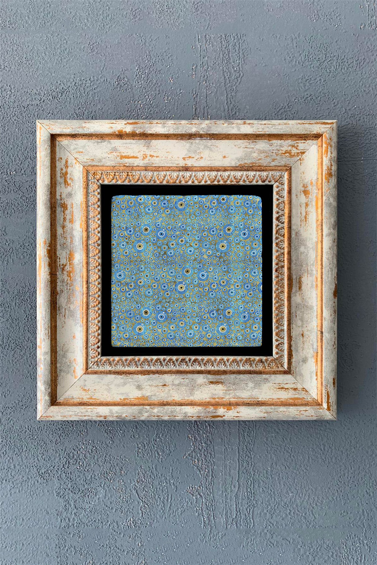 OSCAR STONE DECOR TEKLİ ÇERÇEVELİ DOĞALTAŞ DUVAR DEKORU / CDD1-40-1012 (WALL DECOR)