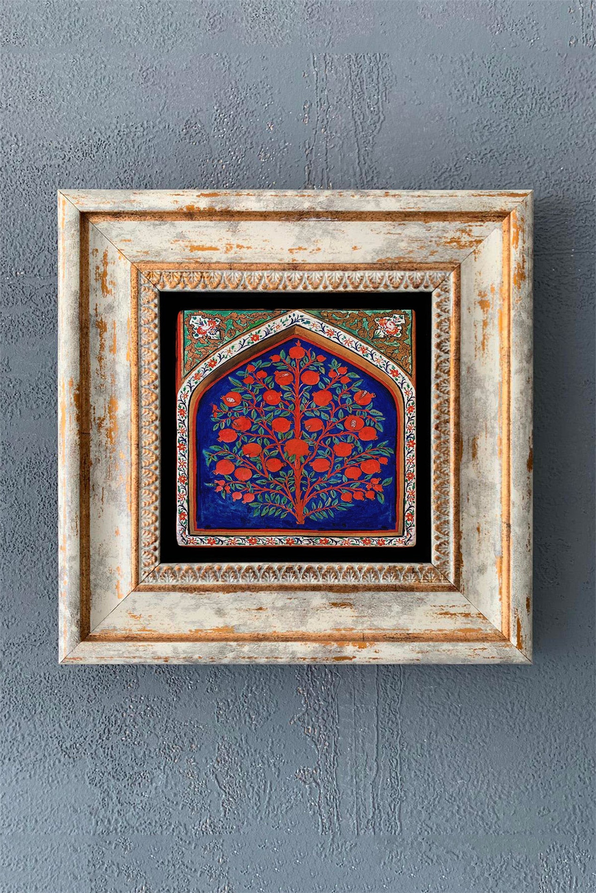 OSCAR STONE DECOR TEKLİ ÇERÇEVELİ DOĞALTAŞ DUVAR DEKORU / CDD1-40-1051 (WALL DECOR)