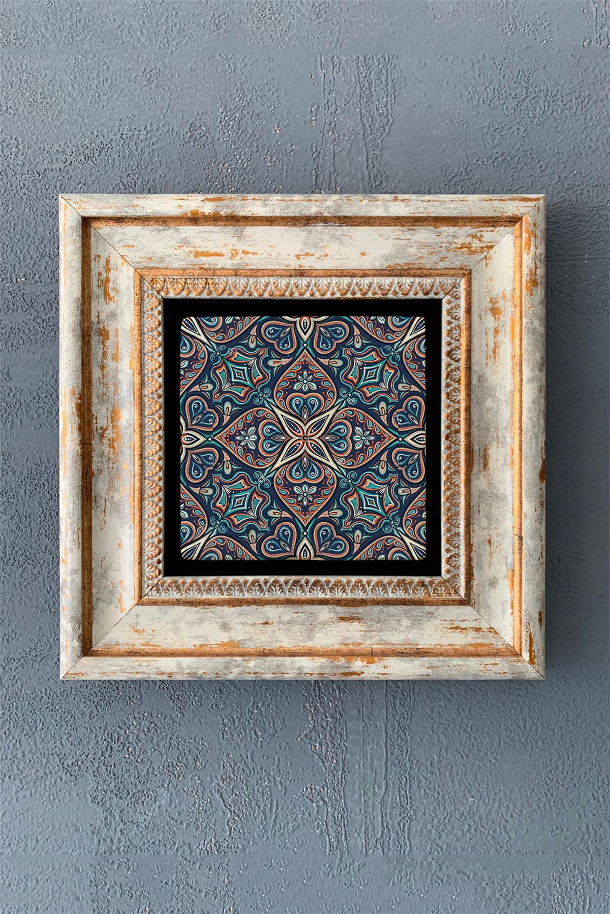 OSCAR STONE DECOR TEKLİ ÇERÇEVELİ DOĞALTAŞ DUVAR DEKORU / CDD1-40-1252 (WALL DECOR)