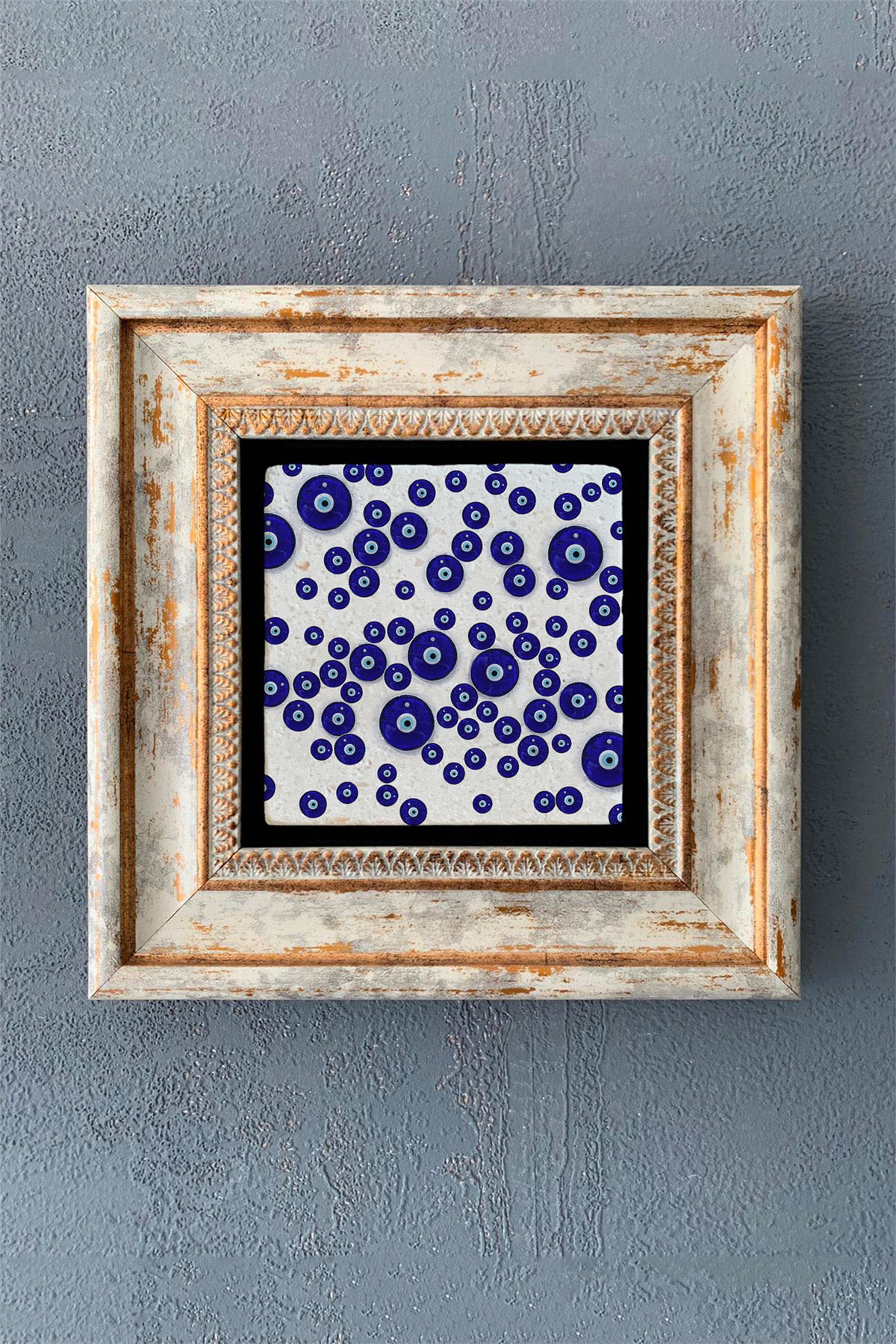 OSCAR STONE DECOR TEKLİ ÇERÇEVELİ DOĞALTAŞ DUVAR DEKORU / CDD1-40-1002 (WALL DECOR)