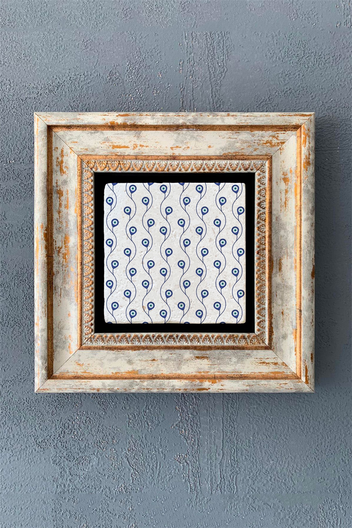 OSCAR STONE DECOR TEKLİ ÇERÇEVELİ DOĞALTAŞ DUVAR DEKORU / CDD1-40-1027 (WALL DECOR)