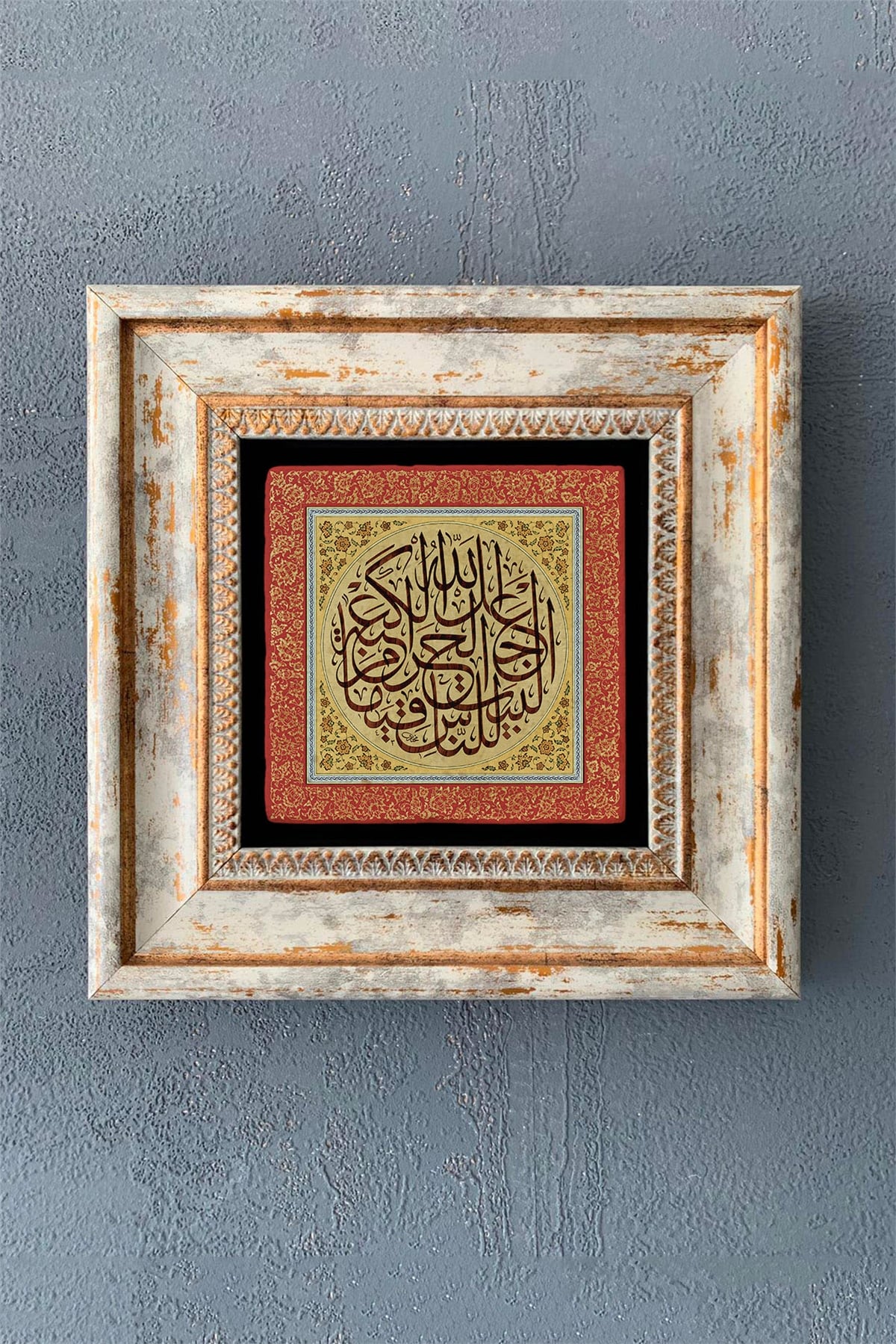 OSCAR STONE DECOR TEKLİ ÇERÇEVELİ DOĞALTAŞ DUVAR DEKORU / CDD1-40-1205 (WALL DECOR)