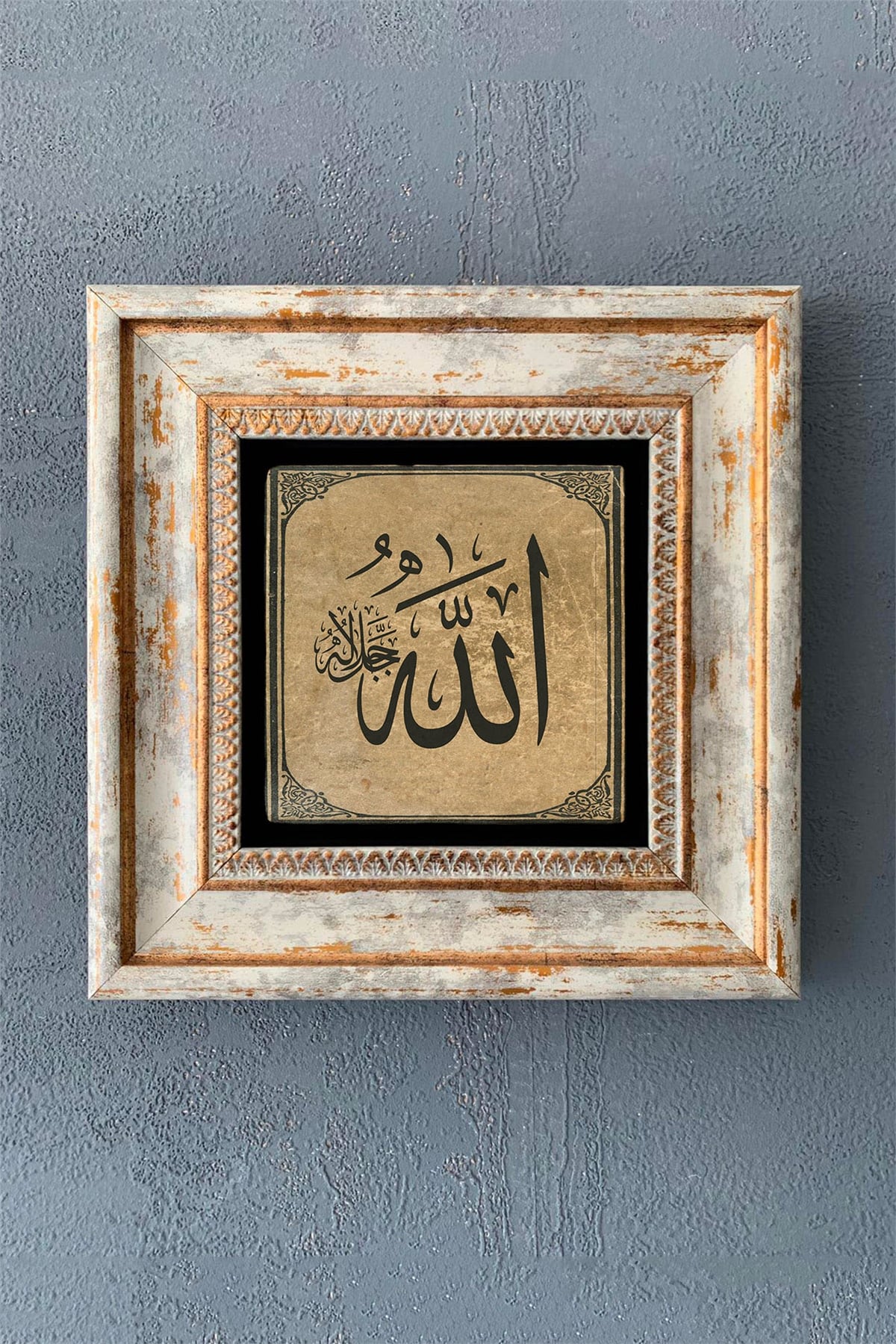 OSCAR STONE DECOR TEKLİ ÇERÇEVELİ DOĞALTAŞ DUVAR DEKORU / CDD1-40-1115 (WALL DECOR)