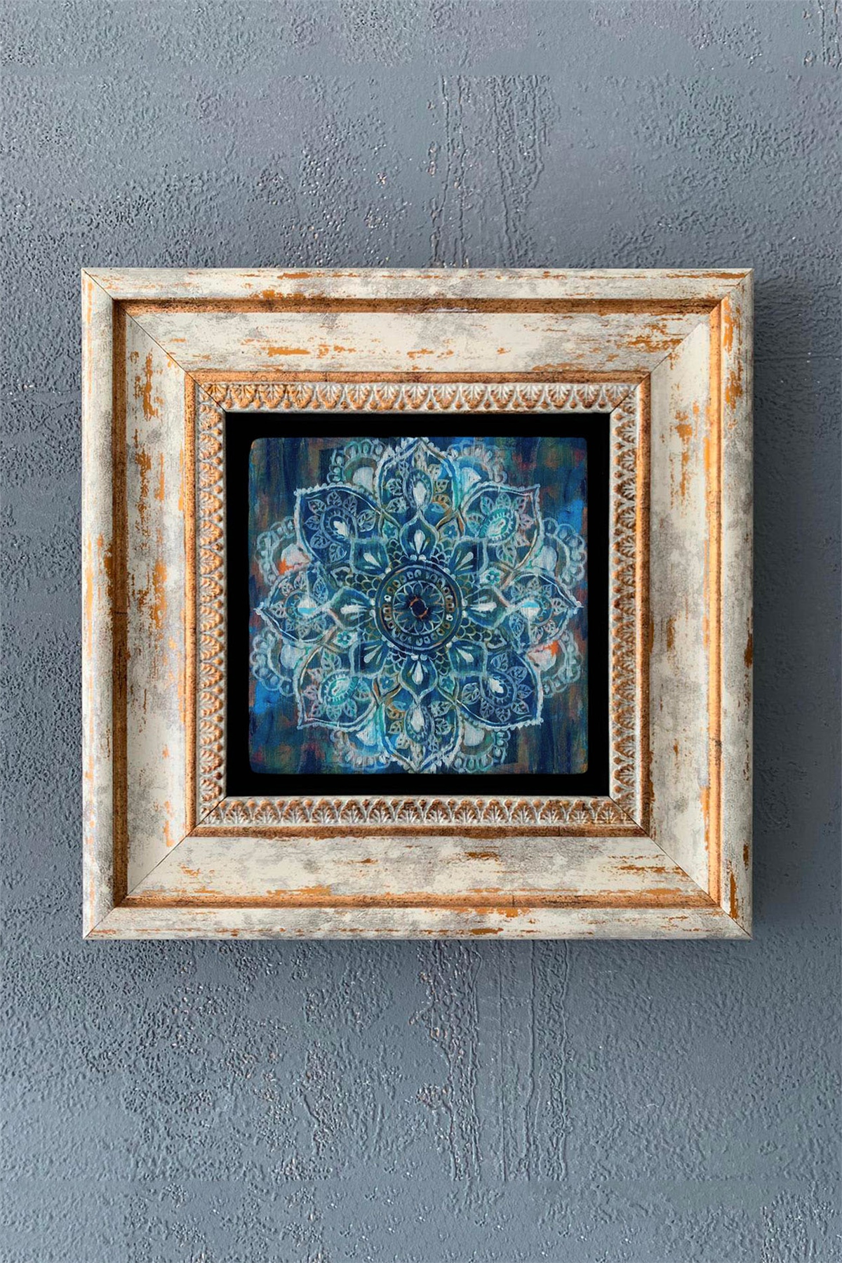 OSCAR STONE DECOR TEKLİ ÇERÇEVELİ DOĞALTAŞ DUVAR DEKORU / CDD1-40-1139 (WALL DECOR)