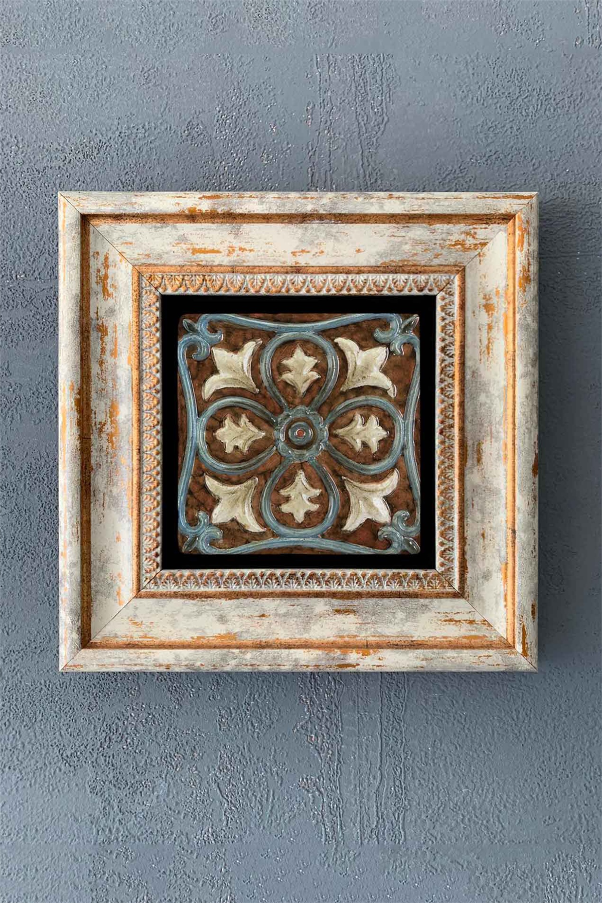 OSCAR STONE DECOR TEKLİ ÇERÇEVELİ DOĞALTAŞ DUVAR DEKORU / CDD1-40-1321 (WALL DECOR)