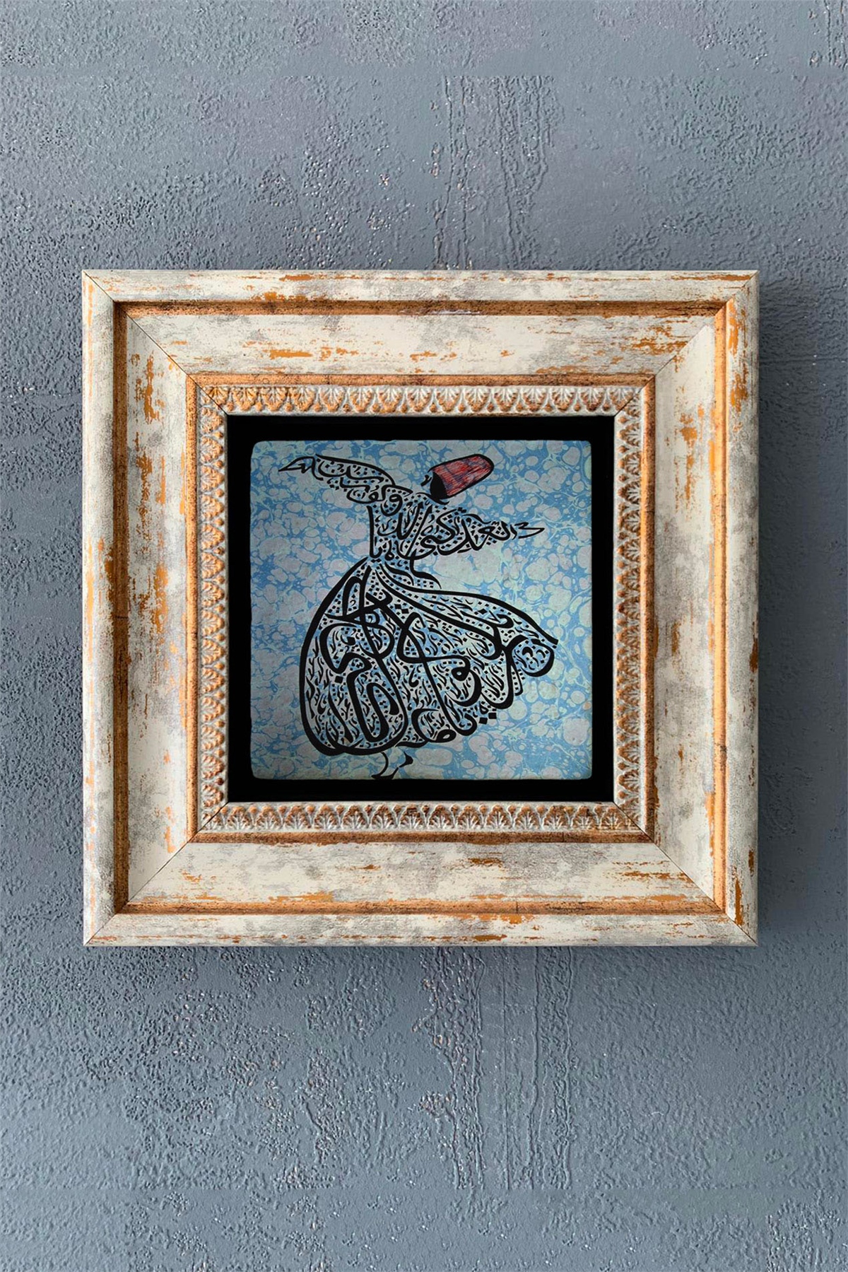 OSCAR STONE DECOR TEKLİ ÇERÇEVELİ DOĞALTAŞ DUVAR DEKORU / CDD1-40-1247 (WALL DECOR)