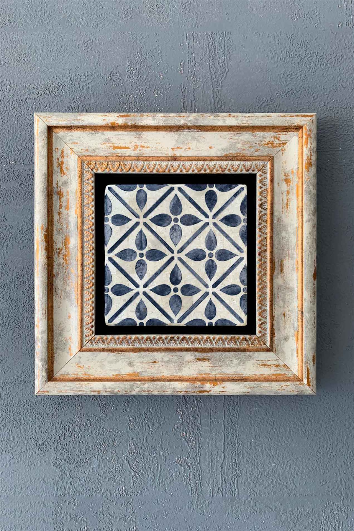 OSCAR STONE DECOR TEKLİ ÇERÇEVELİ DOĞALTAŞ DUVAR DEKORU / CDD1-40-1307 (WALL DECOR)