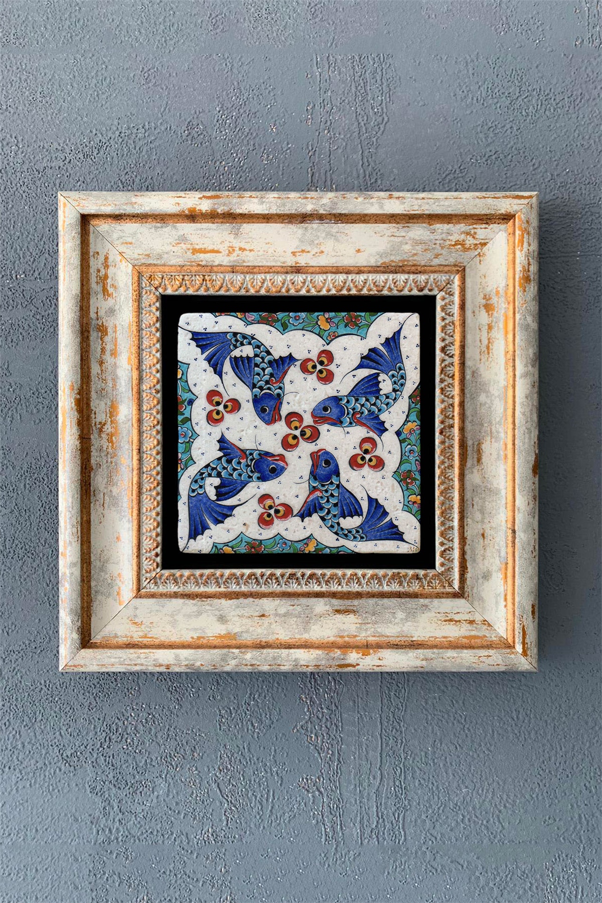 OSCAR STONE DECOR TEKLİ ÇERÇEVELİ DOĞALTAŞ DUVAR DEKORU / CDD1-40-1099 (WALL DECOR)
