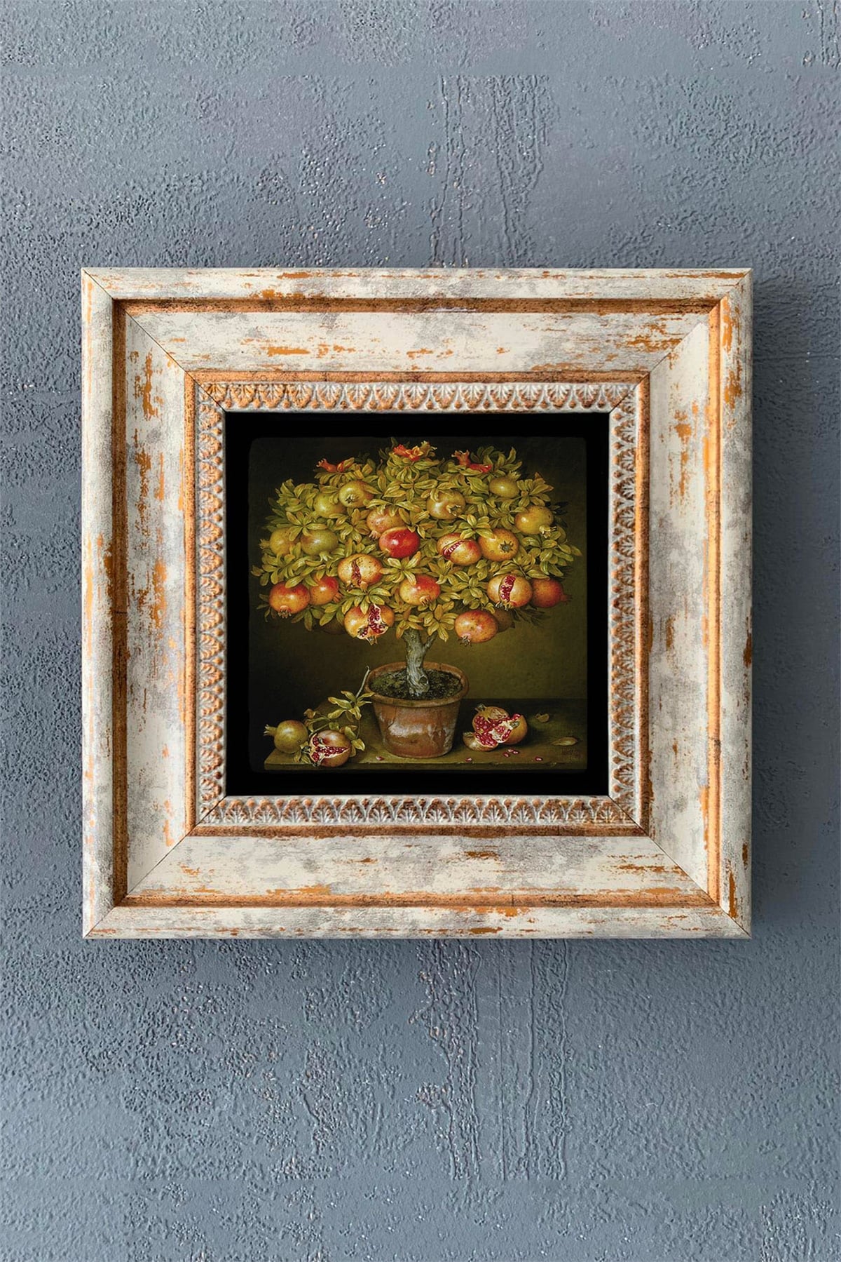 OSCAR STONE DECOR TEKLİ ÇERÇEVELİ DOĞALTAŞ DUVAR DEKORU / CDD1-40-1132 (WALL DECOR)
