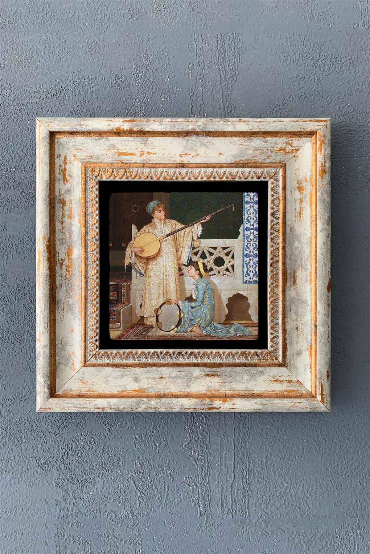 OSCAR STONE DECOR TEKLİ ÇERÇEVELİ DOĞALTAŞ DUVAR DEKORU / CDD1-40-1275 (WALL DECOR)