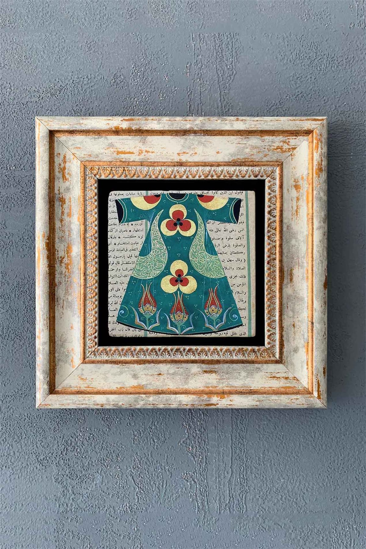 OSCAR STONE DECOR TEKLİ ÇERÇEVELİ DOĞALTAŞ DUVAR DEKORU / CDD1-40-1292 (WALL DECOR)