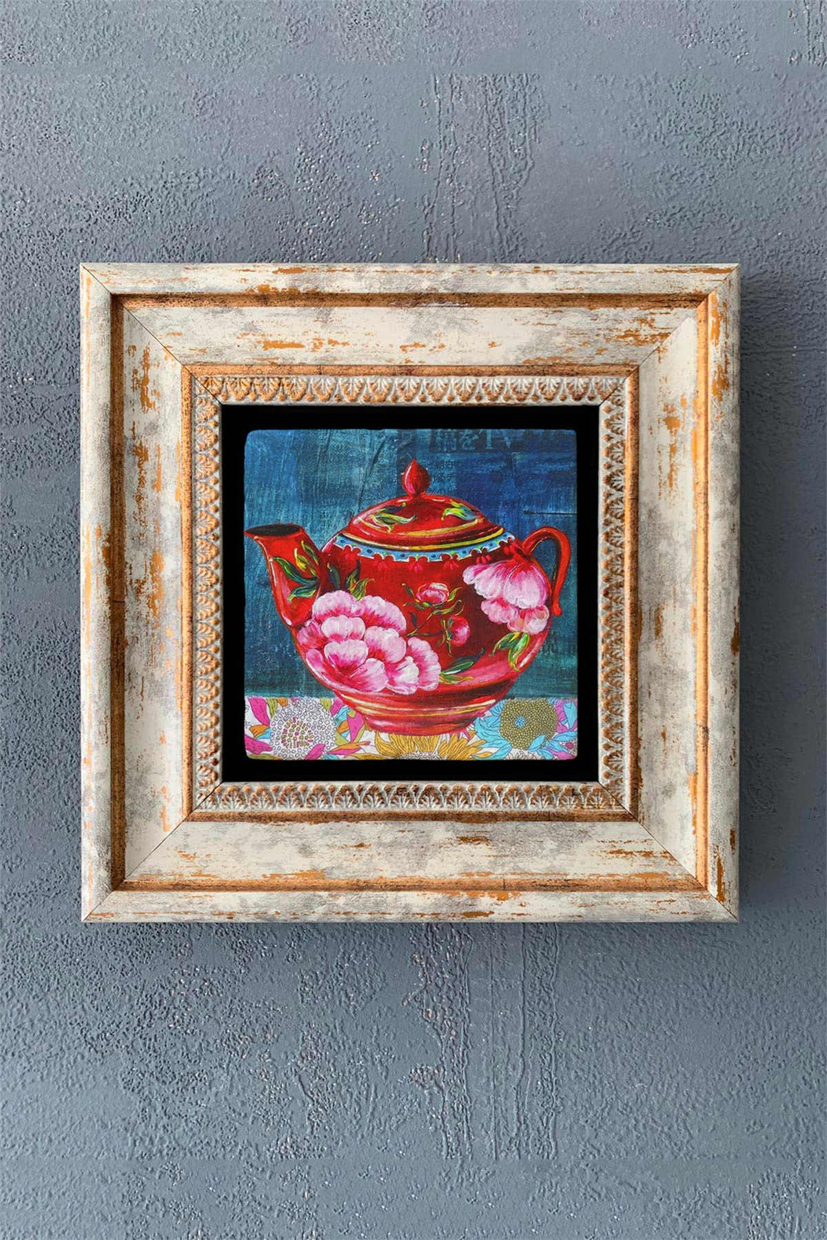 OSCAR STONE DECOR TEKLİ ÇERÇEVELİ DOĞALTAŞ DUVAR DEKORU / CDD1-40-1233 (WALL DECOR)