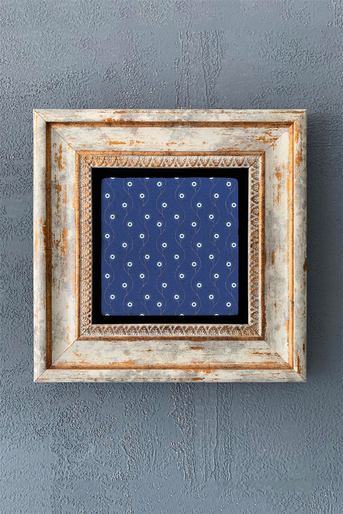 OSCAR STONE DECOR TEKLİ ÇERÇEVELİ DOĞALTAŞ DUVAR DEKORU / CDD1-40-1008 (WALL DECOR)