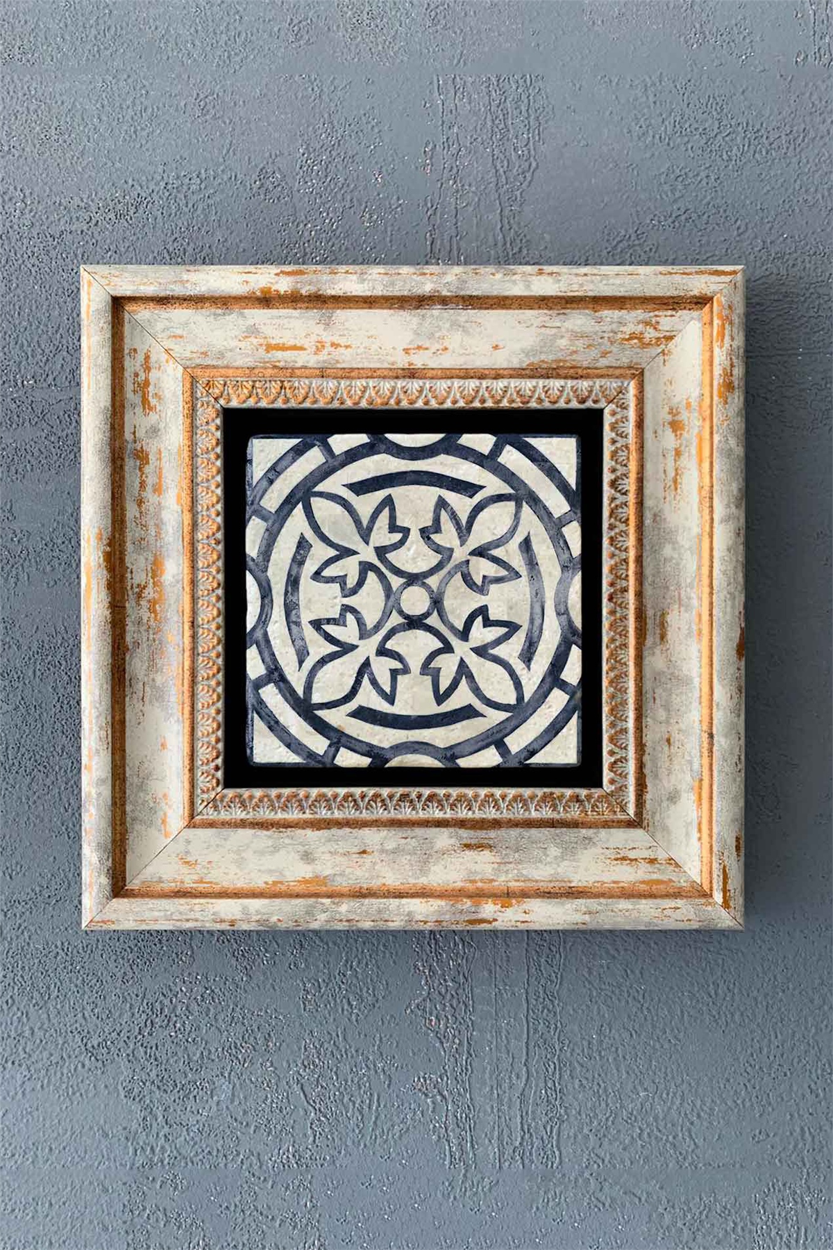 OSCAR STONE DECOR TEKLİ ÇERÇEVELİ DOĞALTAŞ DUVAR DEKORU / CDD1-40-1305 (WALL DECOR)