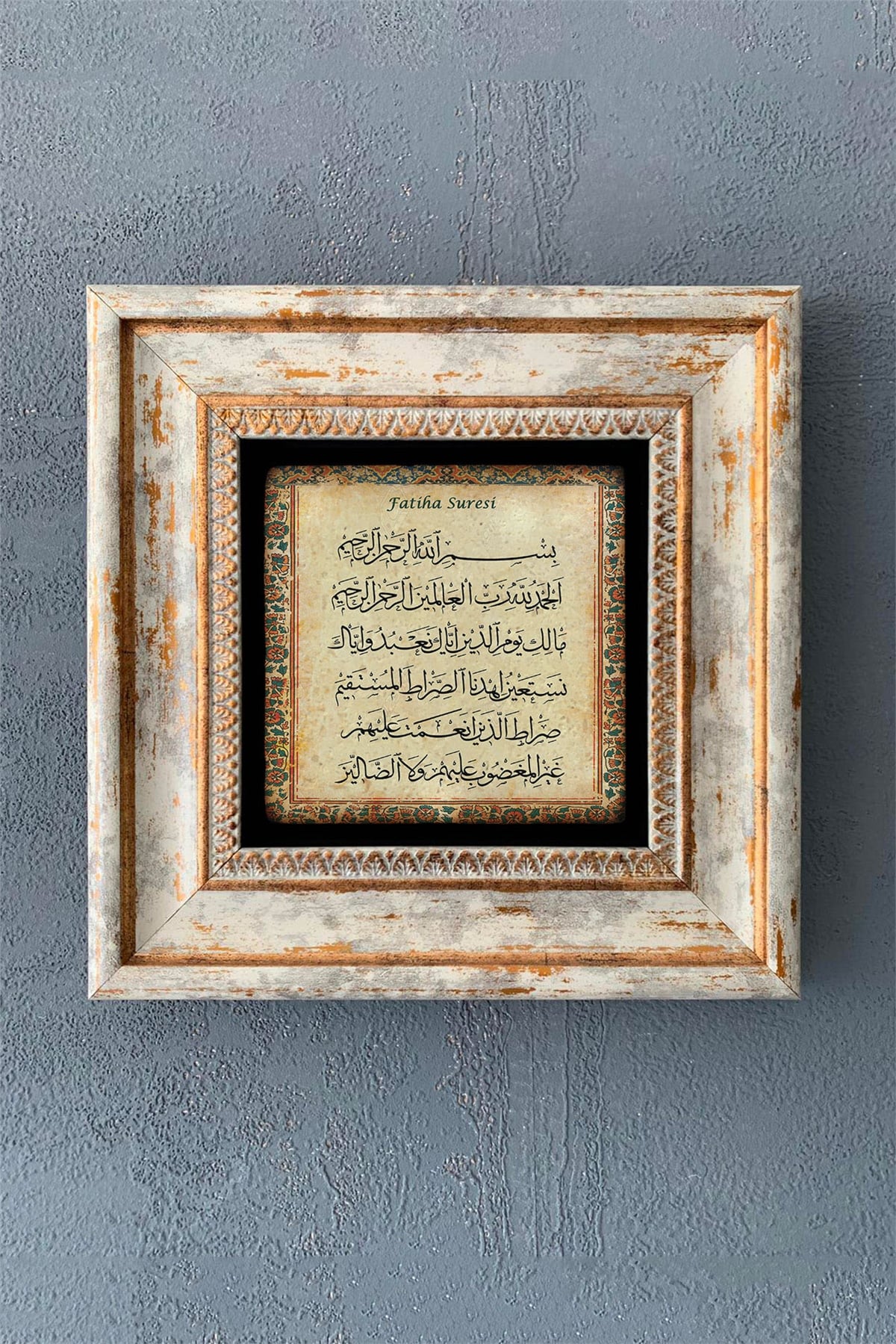 OSCAR STONE DECOR TEKLİ ÇERÇEVELİ DOĞALTAŞ DUVAR DEKORU / CDD1-40-1144 (WALL DECOR)
