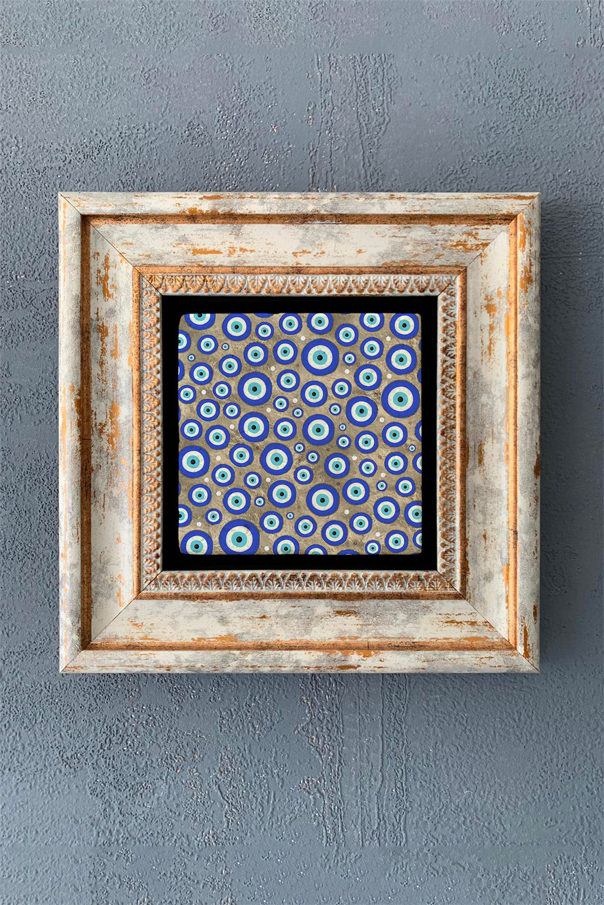 OSCAR STONE DECOR TEKLİ ÇERÇEVELİ DOĞALTAŞ DUVAR DEKORU / CDD1-40-1181 (WALL DECOR)