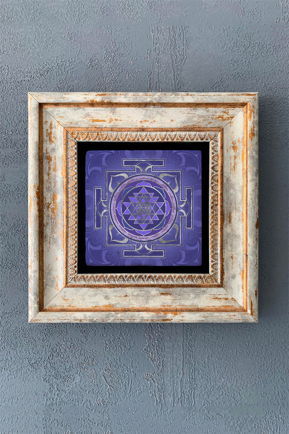 OSCAR STONE DECOR TEKLİ ÇERÇEVELİ DOĞALTAŞ DUVAR DEKORU / CDD1-40-1105 (WALL DECOR)