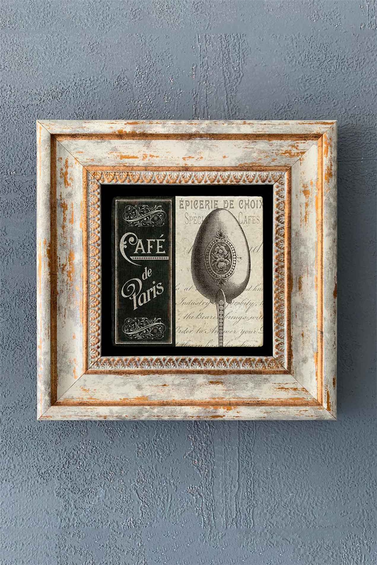 OSCAR STONE DECOR TEKLİ ÇERÇEVELİ DOĞALTAŞ DUVAR DEKORU / CDD1-40-1273 (WALL DECOR)