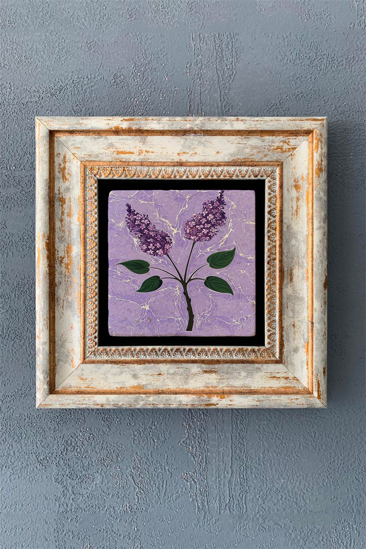 OSCAR STONE DECOR TEKLİ ÇERÇEVELİ DOĞALTAŞ DUVAR DEKORU / CDD1-40-1162 (WALL DECOR)