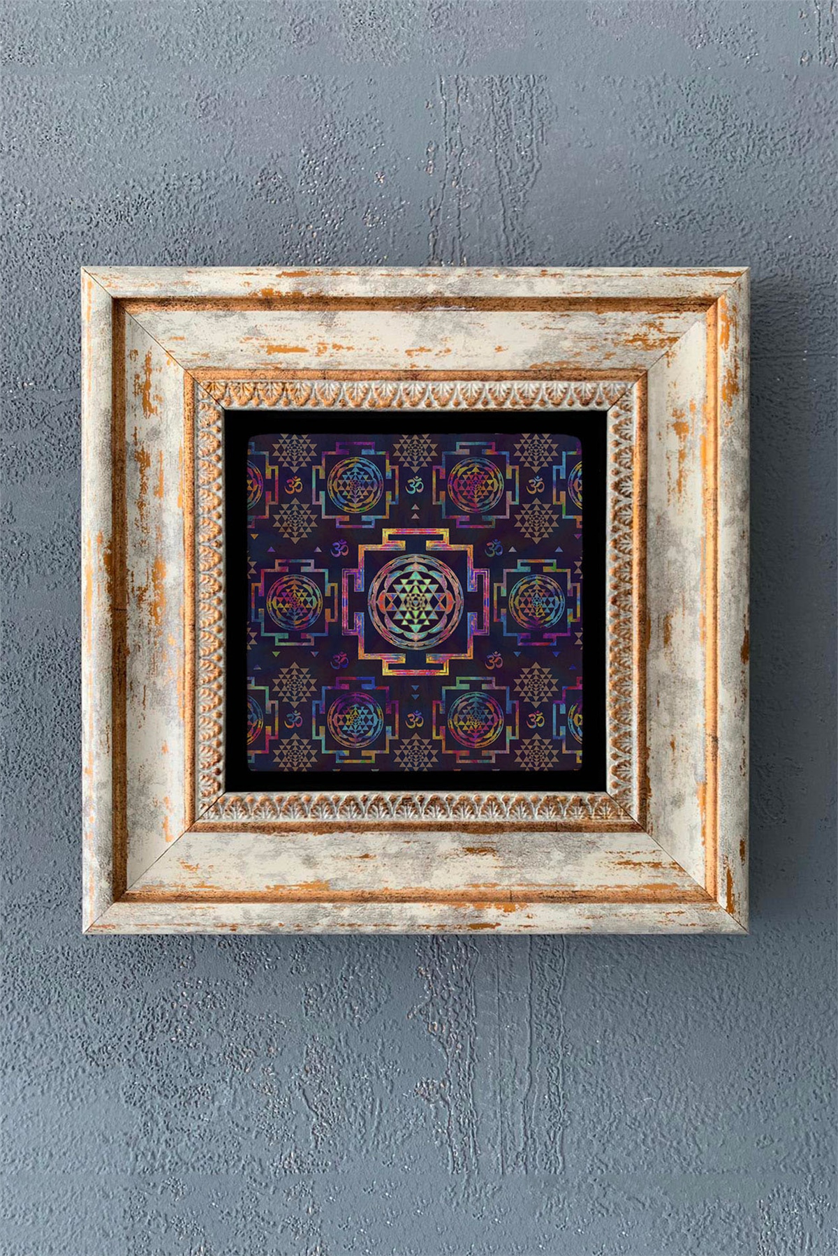 OSCAR STONE DECOR TEKLİ ÇERÇEVELİ DOĞALTAŞ DUVAR DEKORU / CDD1-40-1006 (WALL DECOR)