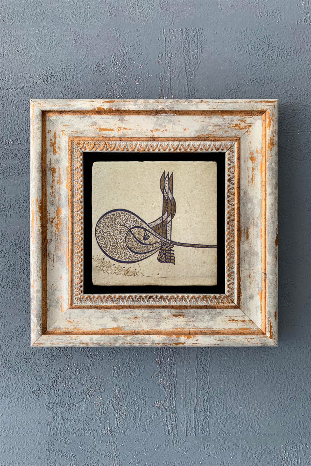 OSCAR STONE DECOR TEKLİ ÇERÇEVELİ DOĞALTAŞ DUVAR DEKORU / CDD1-40-1246 (WALL DECOR)