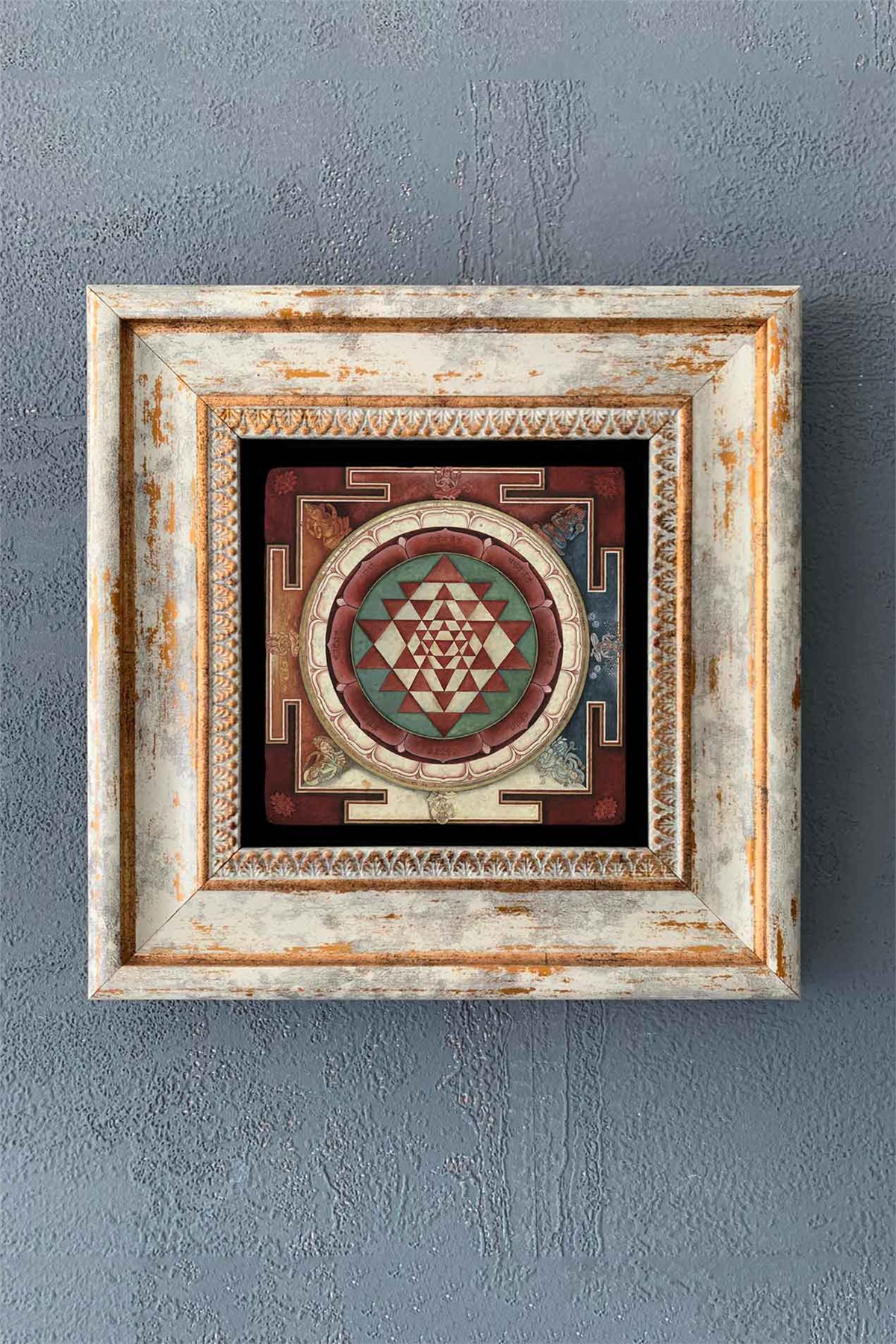 OSCAR STONE DECOR TEKLİ ÇERÇEVELİ DOĞALTAŞ DUVAR DEKORU / CDD1-40-1382 (WALL DECOR)