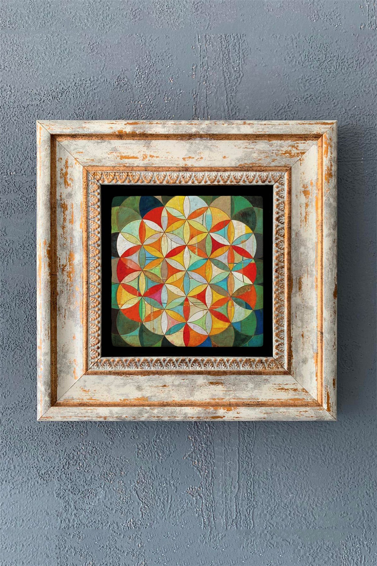 OSCAR STONE DECOR TEKLİ ÇERÇEVELİ DOĞALTAŞ DUVAR DEKORU / CDD1-40-1107 (WALL DECOR)