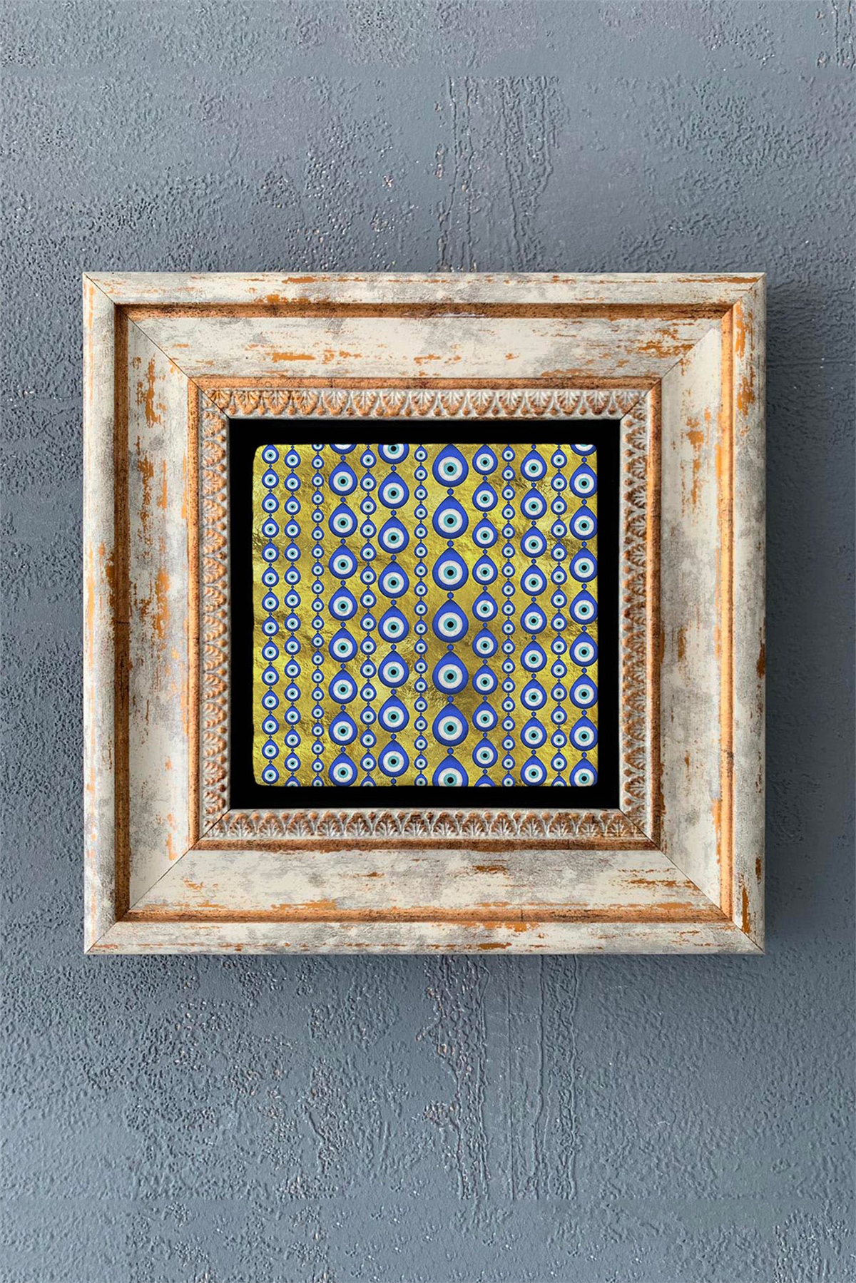 OSCAR STONE DECOR TEKLİ ÇERÇEVELİ DOĞALTAŞ DUVAR DEKORU / CDD1-40-1149 (WALL DECOR)