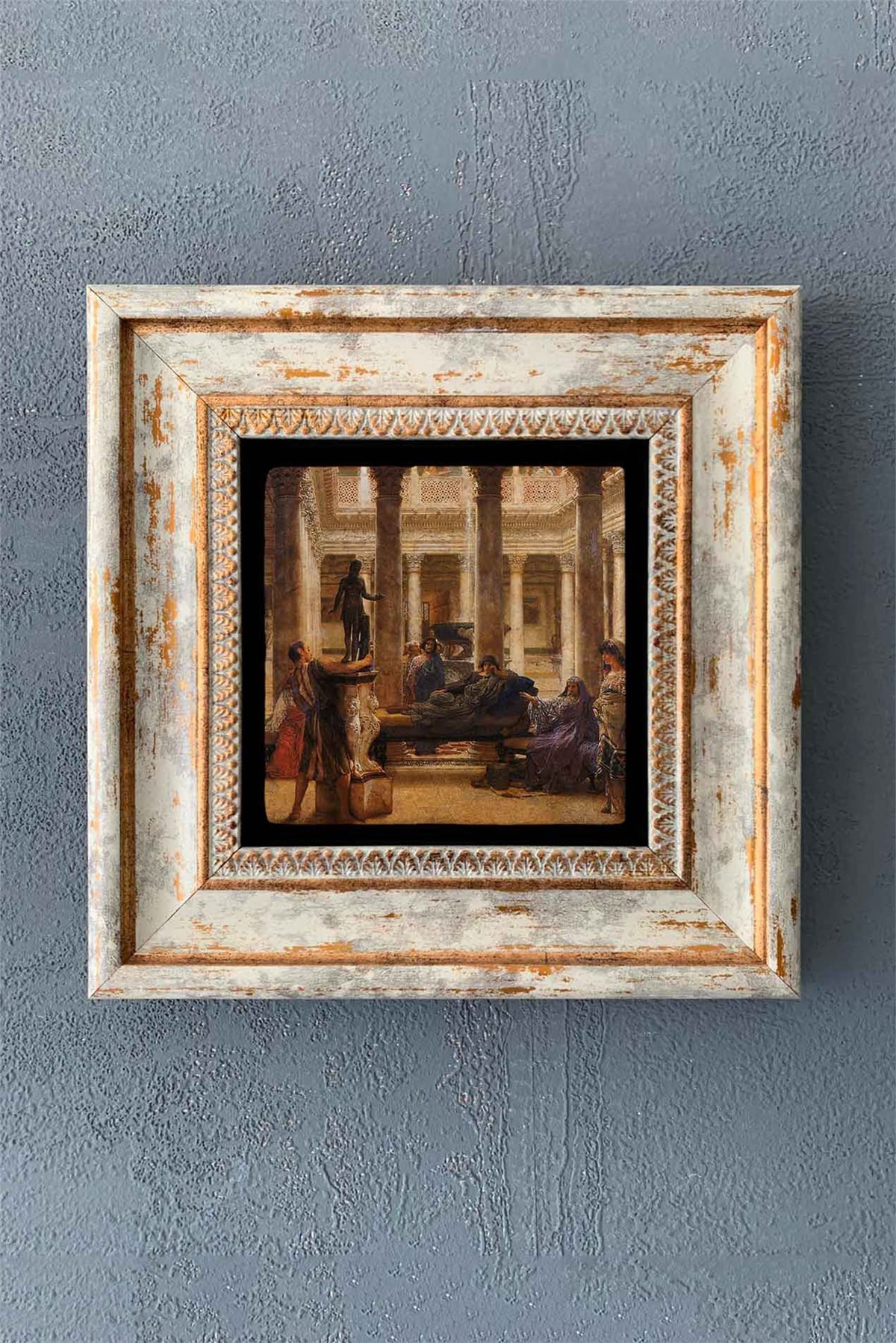 OSCAR STONE DECOR TEKLİ ÇERÇEVELİ DOĞALTAŞ DUVAR DEKORU / CDD1-40-1311 (WALL DECOR)