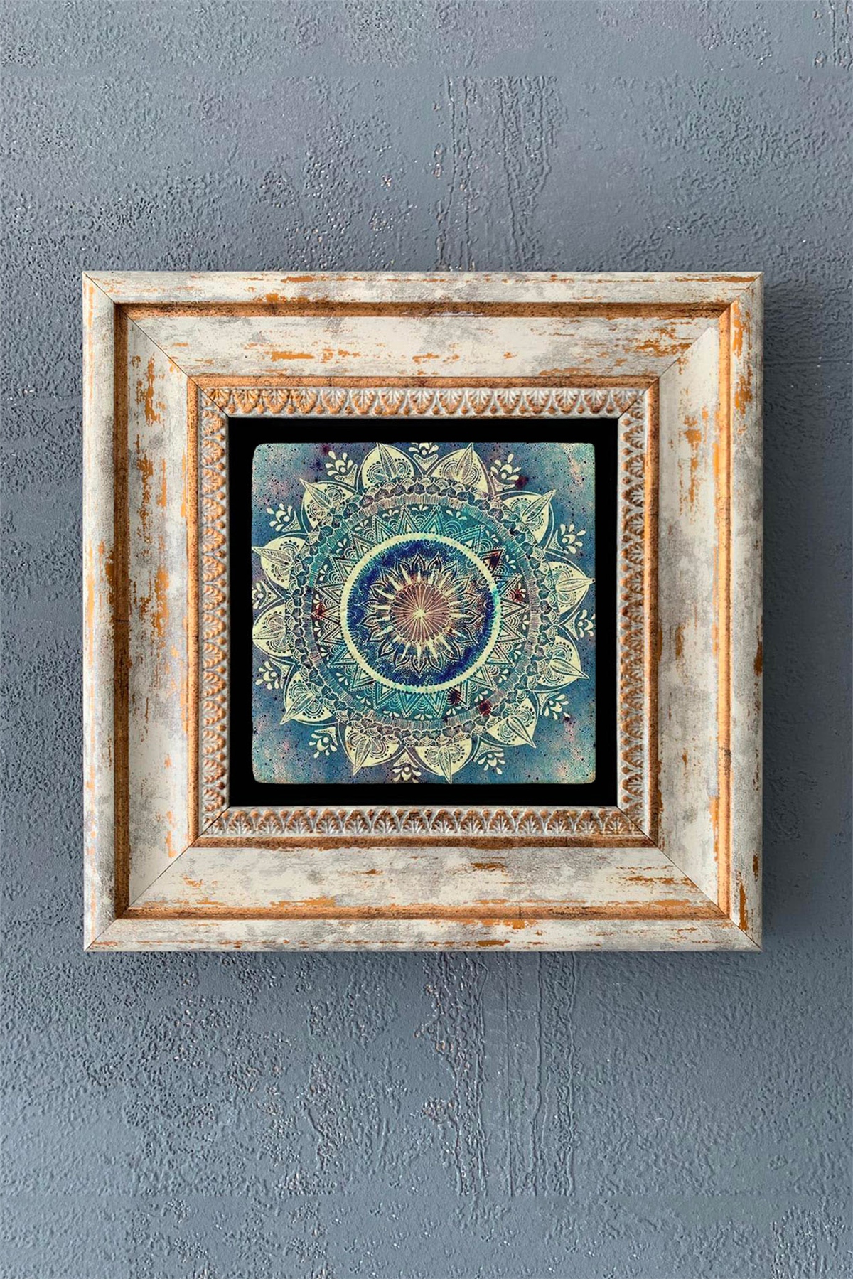 OSCAR STONE DECOR TEKLİ ÇERÇEVELİ DOĞALTAŞ DUVAR DEKORU / CDD1-40-1240 (WALL DECOR)