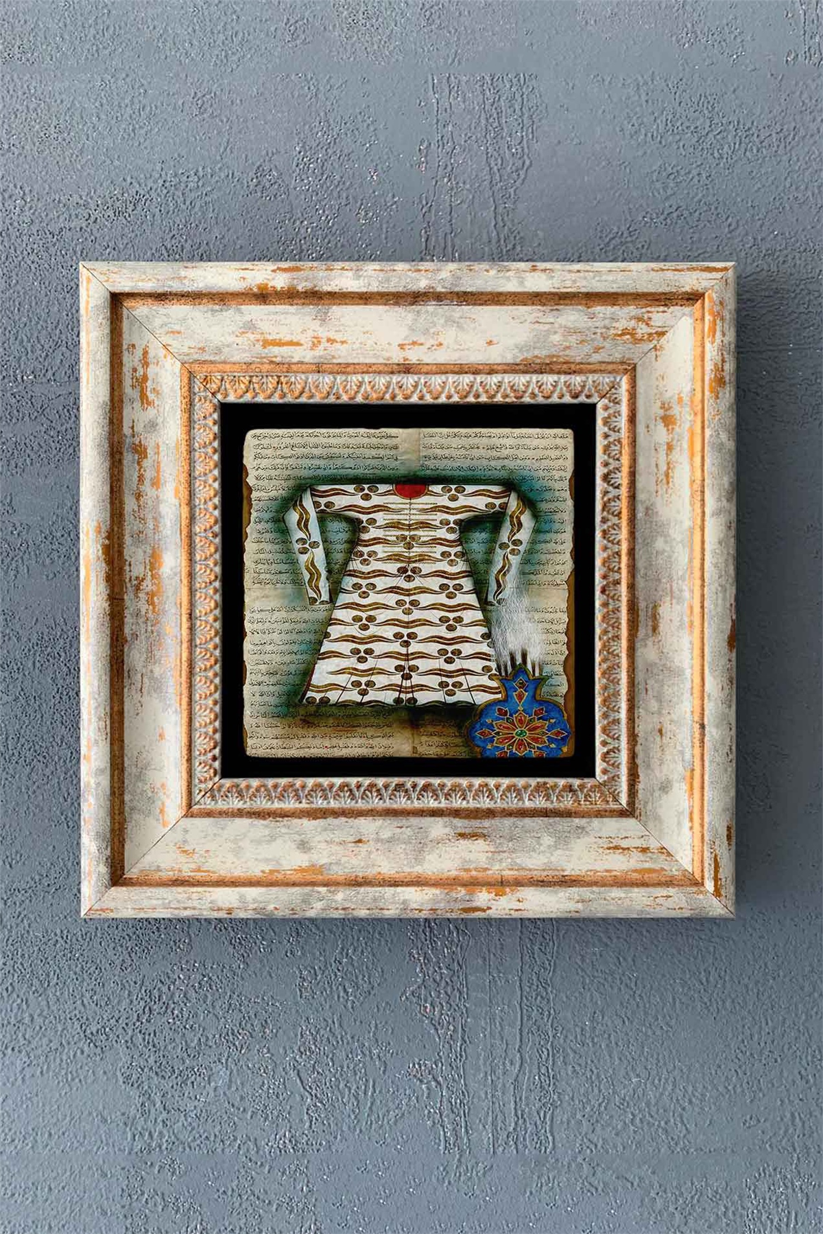 OSCAR STONE DECOR TEKLİ ÇERÇEVELİ DOĞALTAŞ DUVAR DEKORU / CDD1-40-1294 (WALL DECOR)