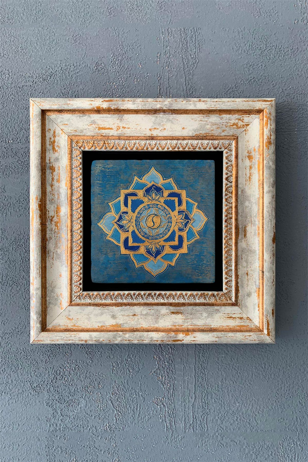 OSCAR STONE DECOR TEKLİ ÇERÇEVELİ DOĞALTAŞ DUVAR DEKORU / CDD1-40-1050 (WALL DECOR)