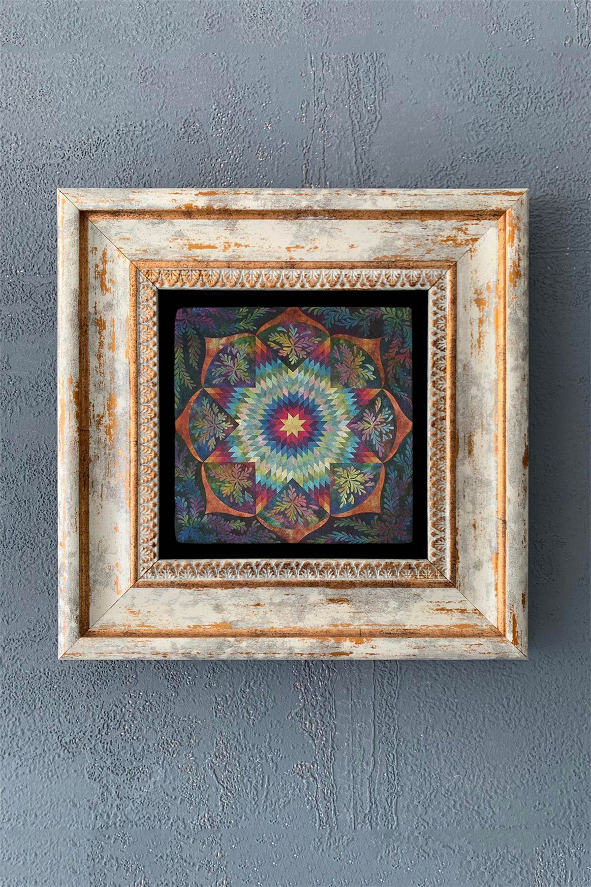 OSCAR STONE DECOR TEKLİ ÇERÇEVELİ DOĞALTAŞ DUVAR DEKORU / CDD1-40-1254 (WALL DECOR)
