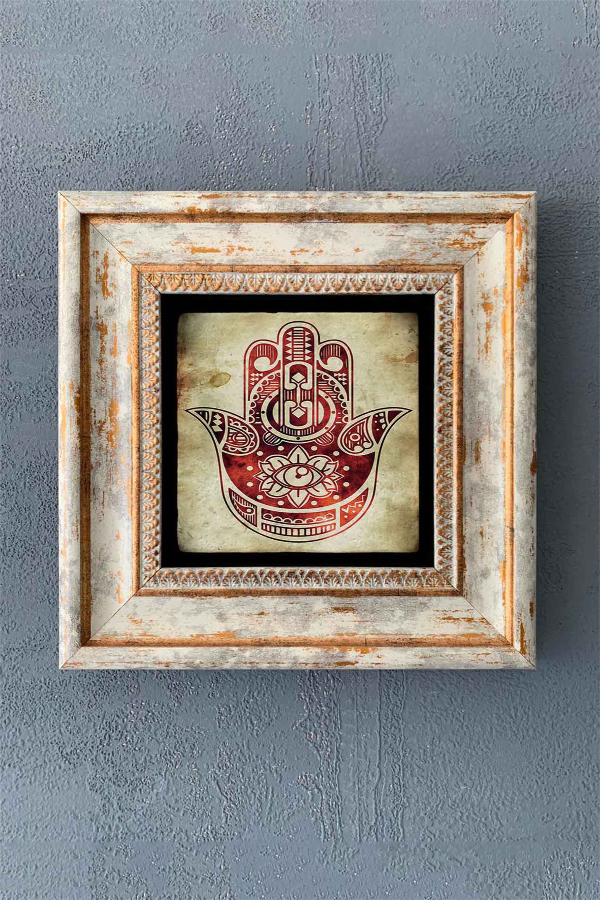 OSCAR STONE DECOR TEKLİ ÇERÇEVELİ DOĞALTAŞ DUVAR DEKORU / CDD1-40-1295 (WALL DECOR)