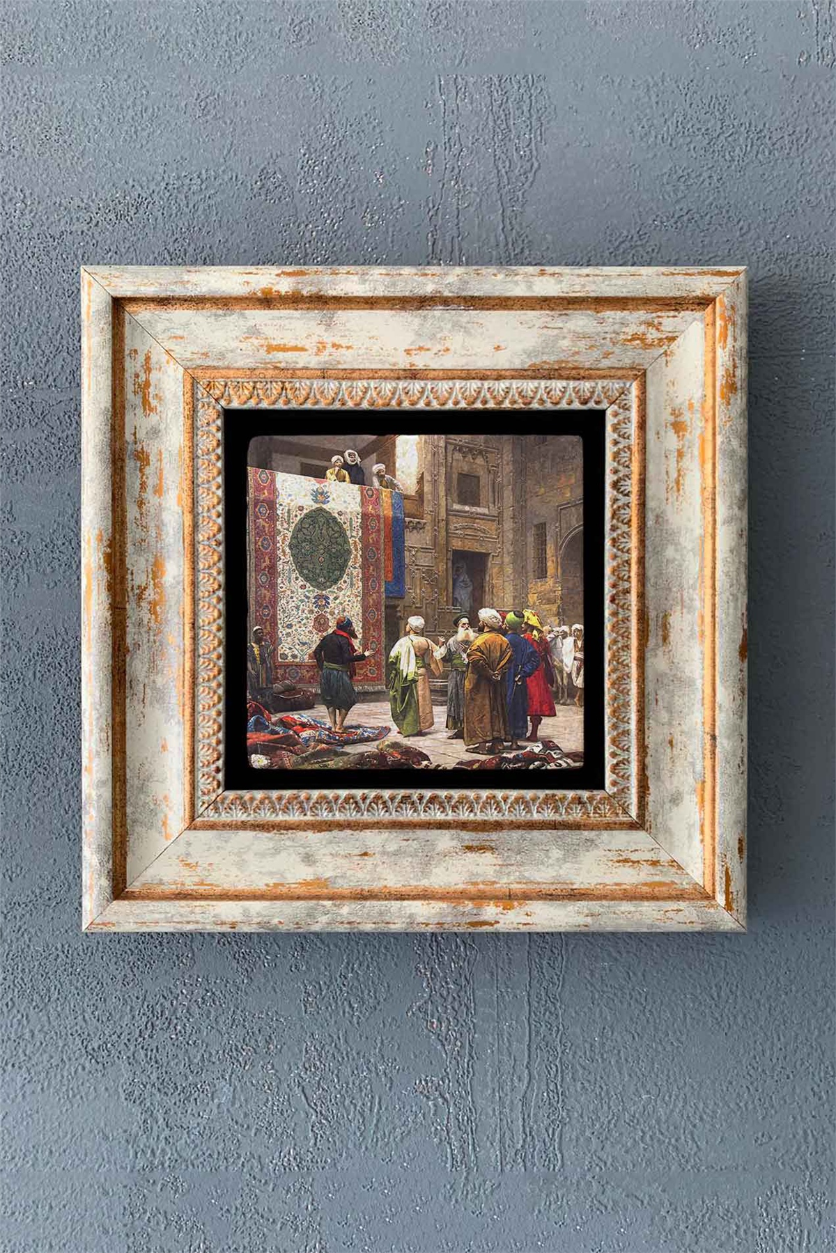 OSCAR STONE DECOR TEKLİ ÇERÇEVELİ DOĞALTAŞ DUVAR DEKORU / CDD1-40-1274 (WALL DECOR)