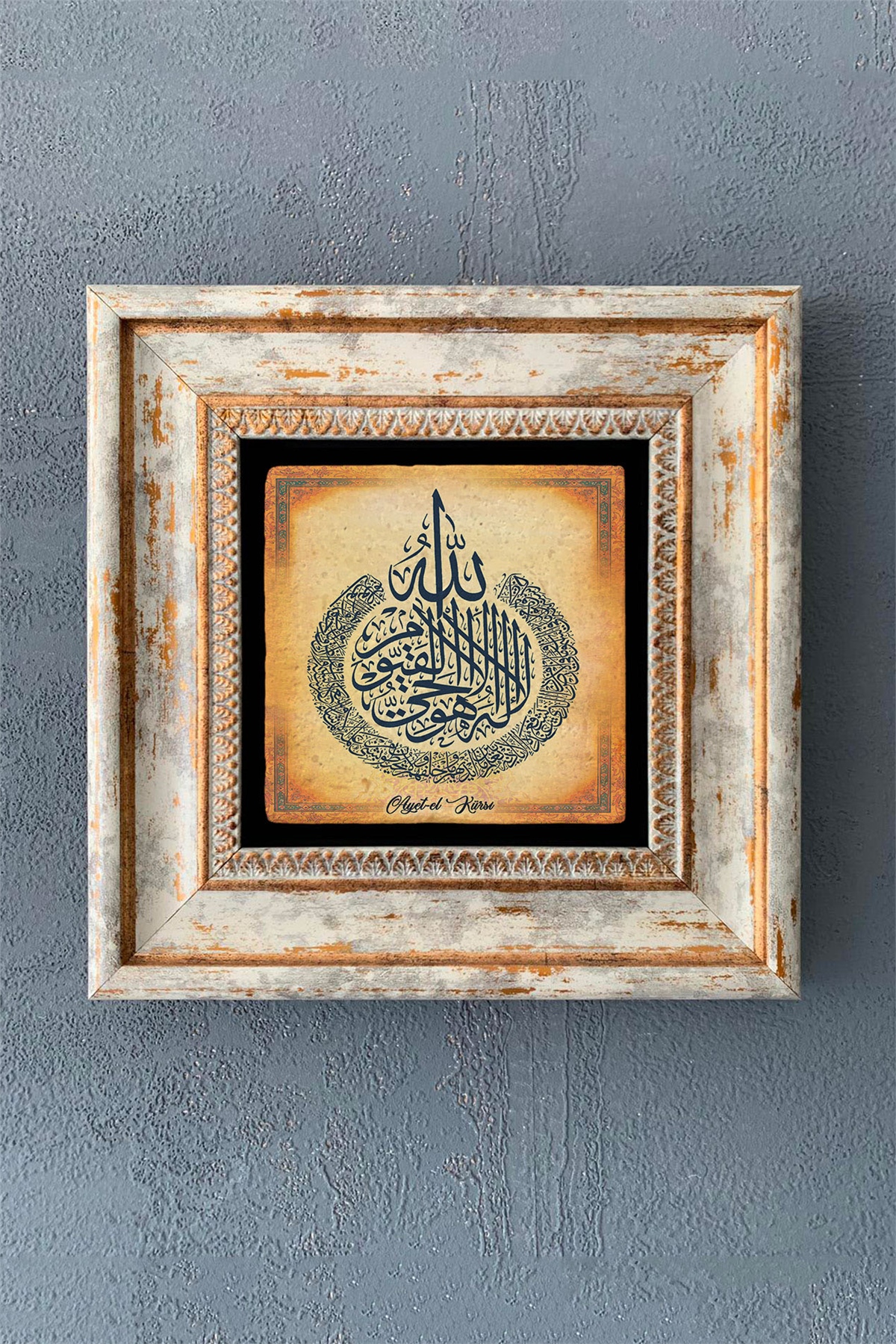 OSCAR STONE DECOR TEKLİ ÇERÇEVELİ DOĞALTAŞ DUVAR DEKORU / CDD1-40-1109 (WALL DECOR)