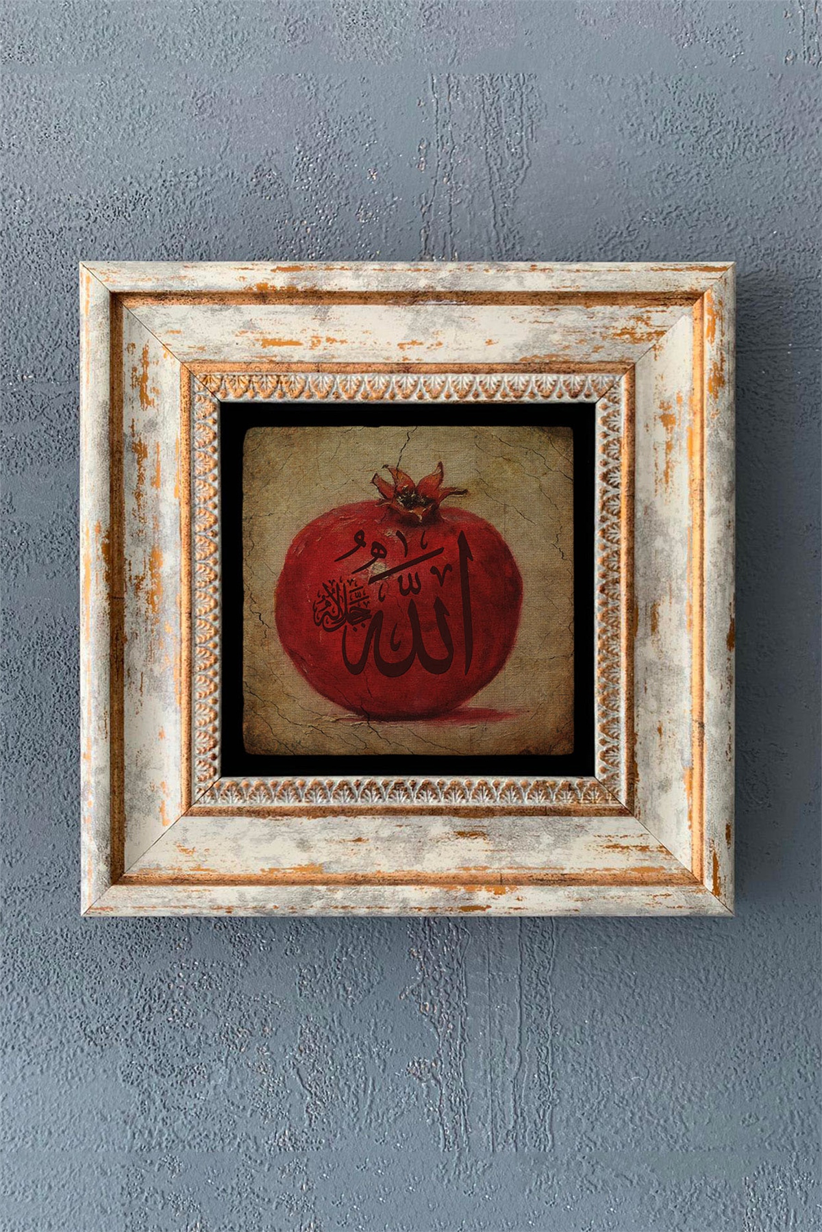 OSCAR STONE DECOR TEKLİ ÇERÇEVELİ DOĞALTAŞ DUVAR DEKORU / CDD1-40-1045 (WALL DECOR)