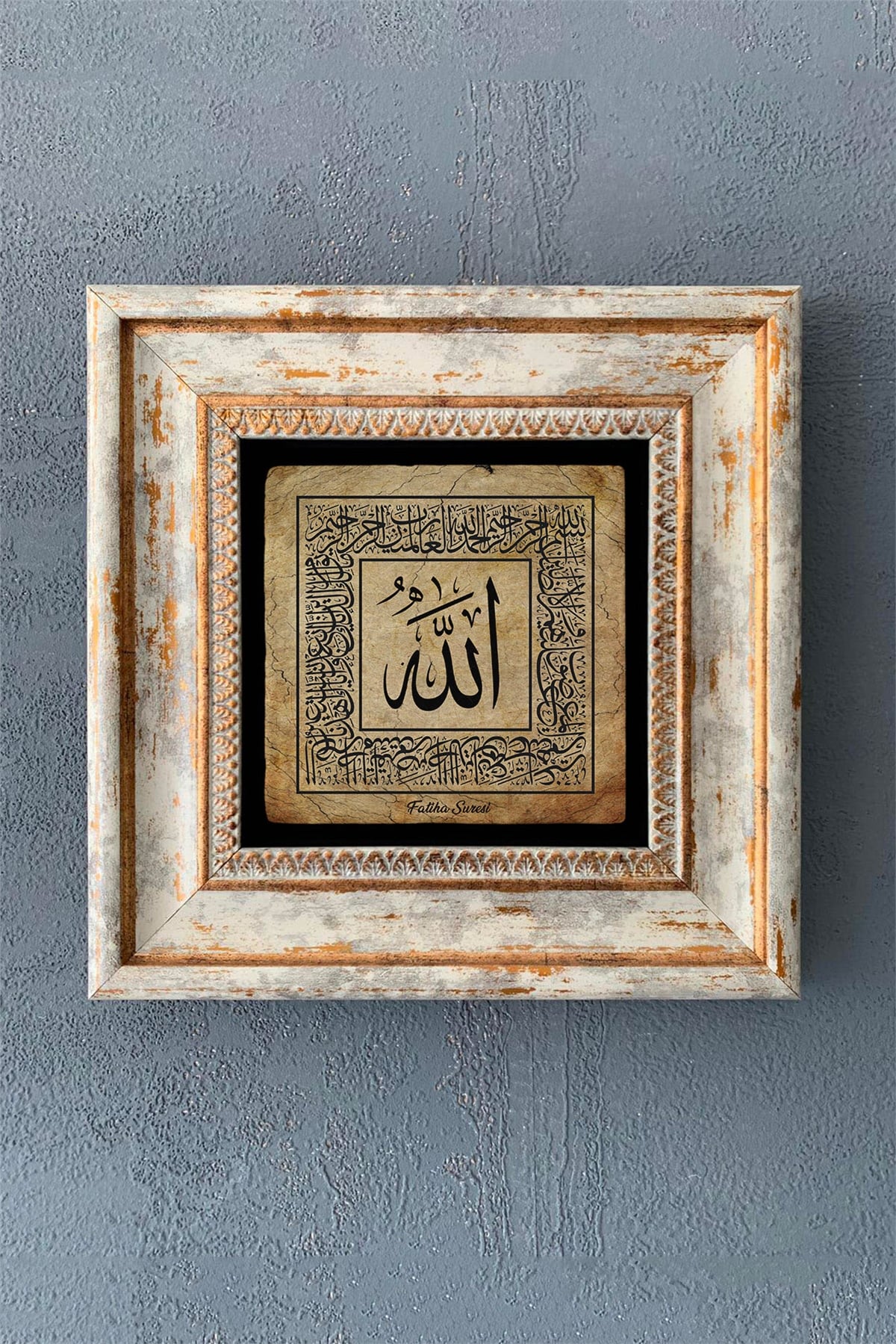 OSCAR STONE DECOR TEKLİ ÇERÇEVELİ DOĞALTAŞ DUVAR DEKORU / CDD1-40-1146 (WALL DECOR)