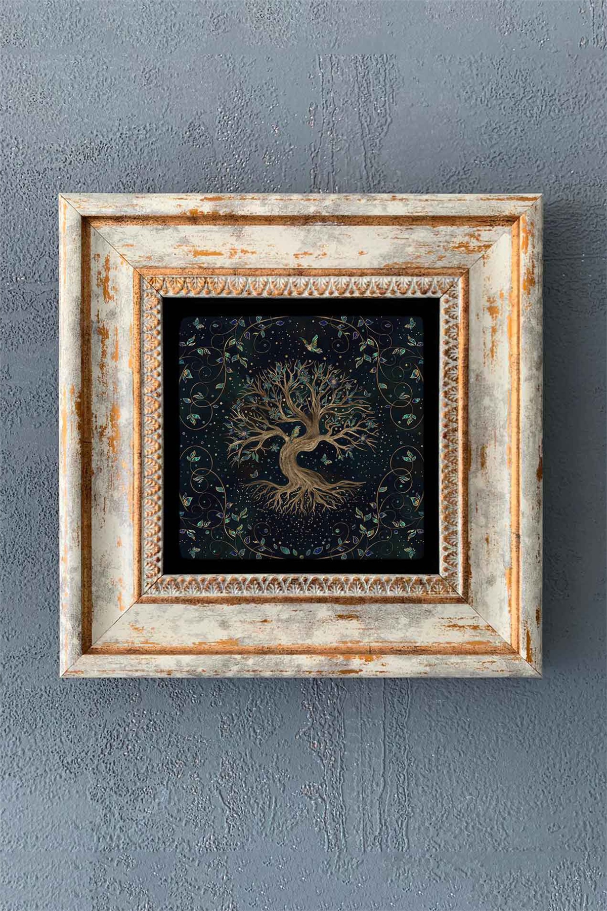 OSCAR STONE DECOR TEKLİ ÇERÇEVELİ DOĞALTAŞ DUVAR DEKORU / CDD1-40-1341 (WALL DECOR)