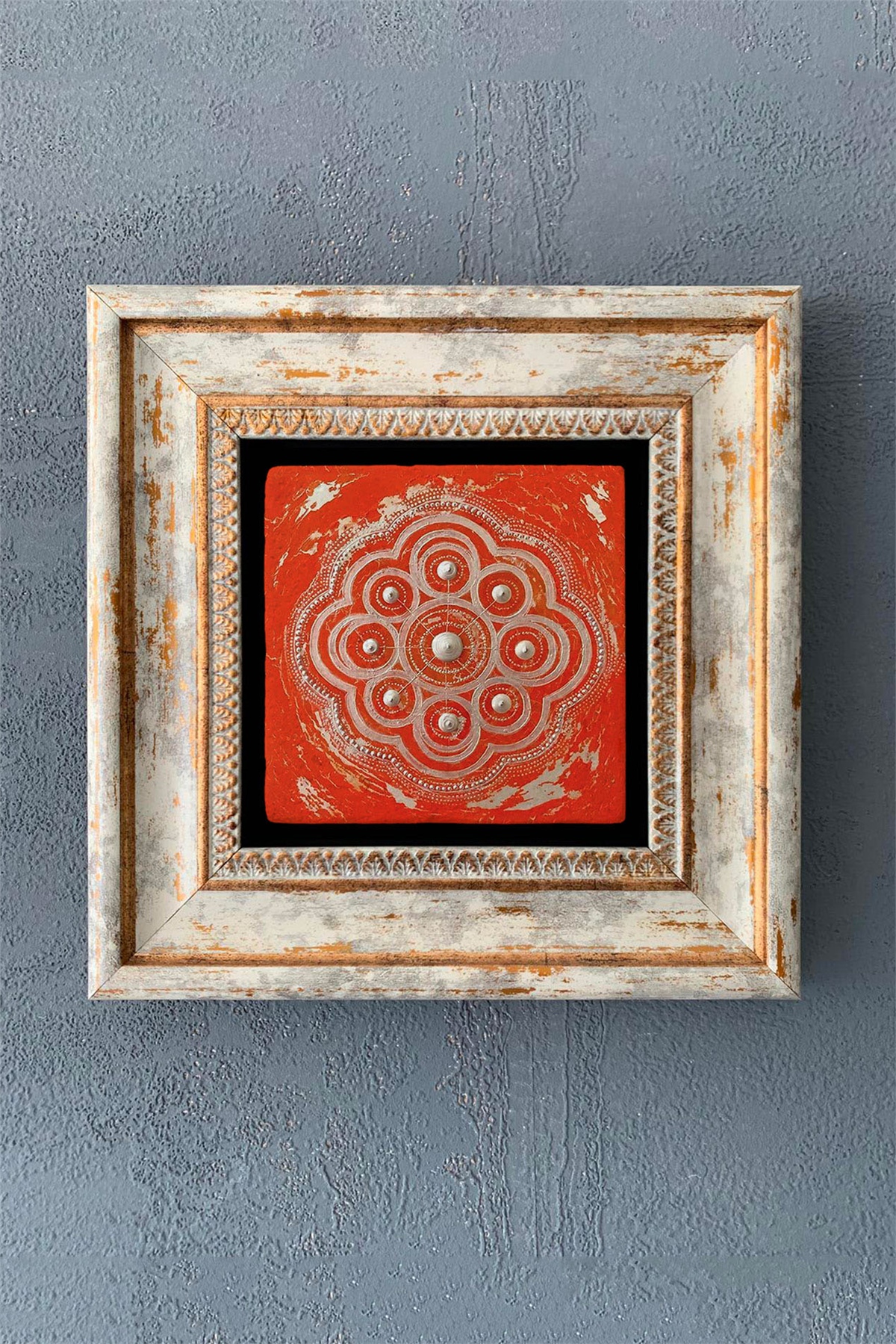 OSCAR STONE DECOR TEKLİ ÇERÇEVELİ DOĞALTAŞ DUVAR DEKORU / CDD1-40-1092 (WALL DECOR)