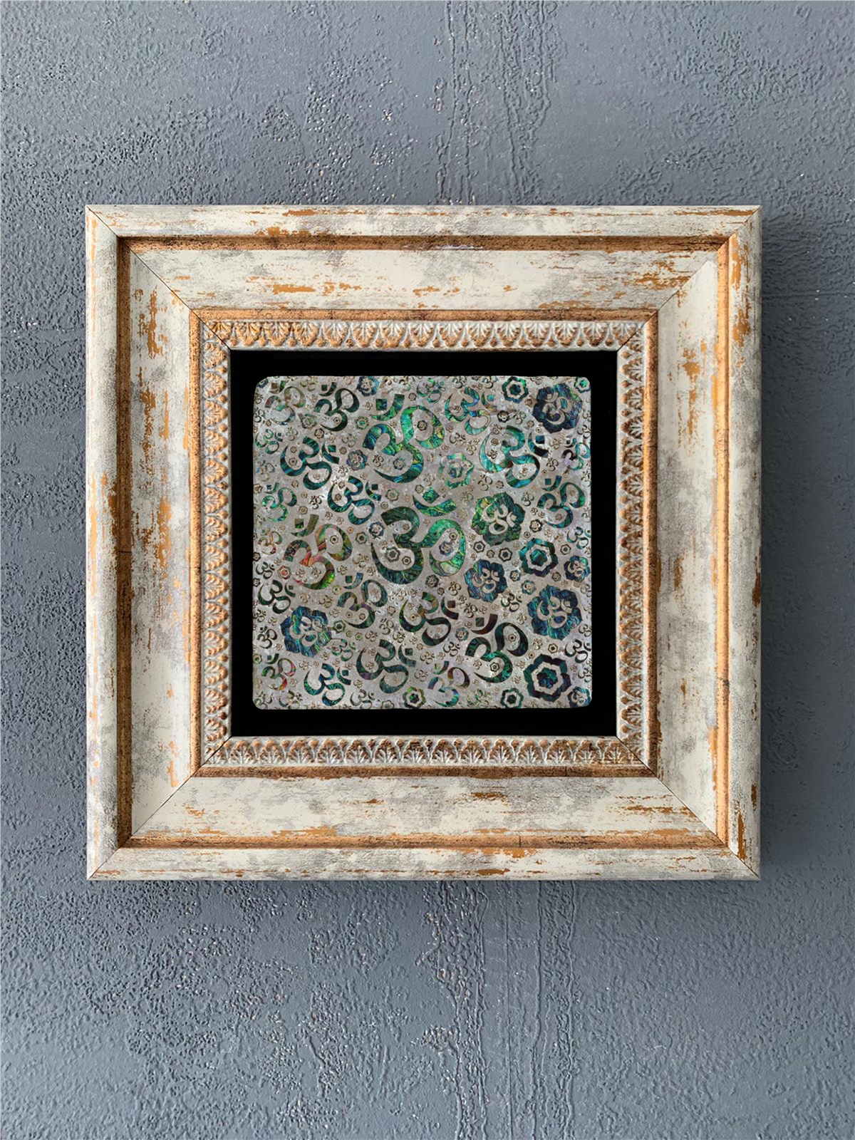 OSCAR STONE DECOR TEKLİ ÇERÇEVELİ DOĞALTAŞ DUVAR DEKORU / CDD-40-548 (WALL DECOR)