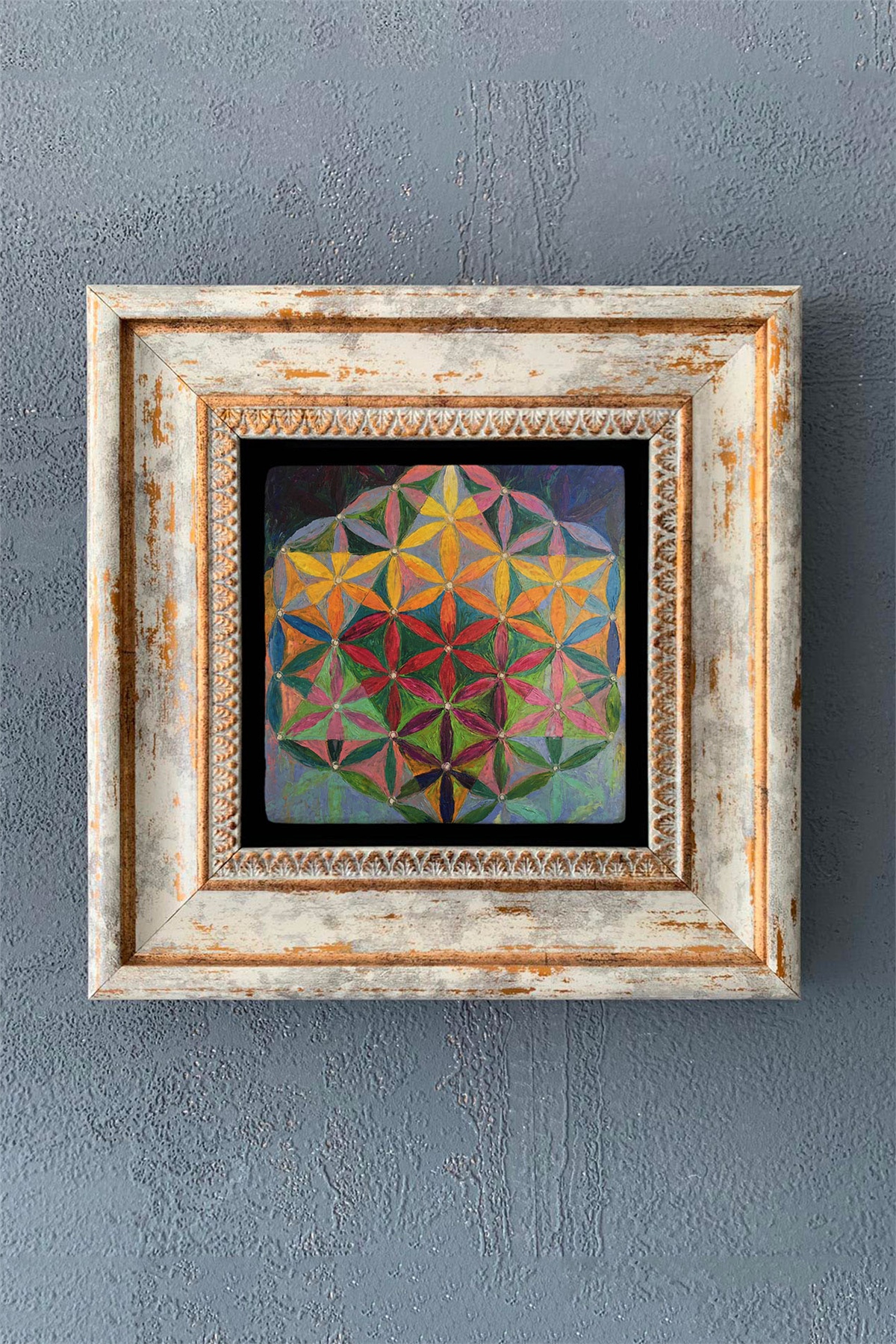 OSCAR STONE DECOR TEKLİ ÇERÇEVELİ DOĞALTAŞ DUVAR DEKORU / CDD1-40-1117 (WALL DECOR)