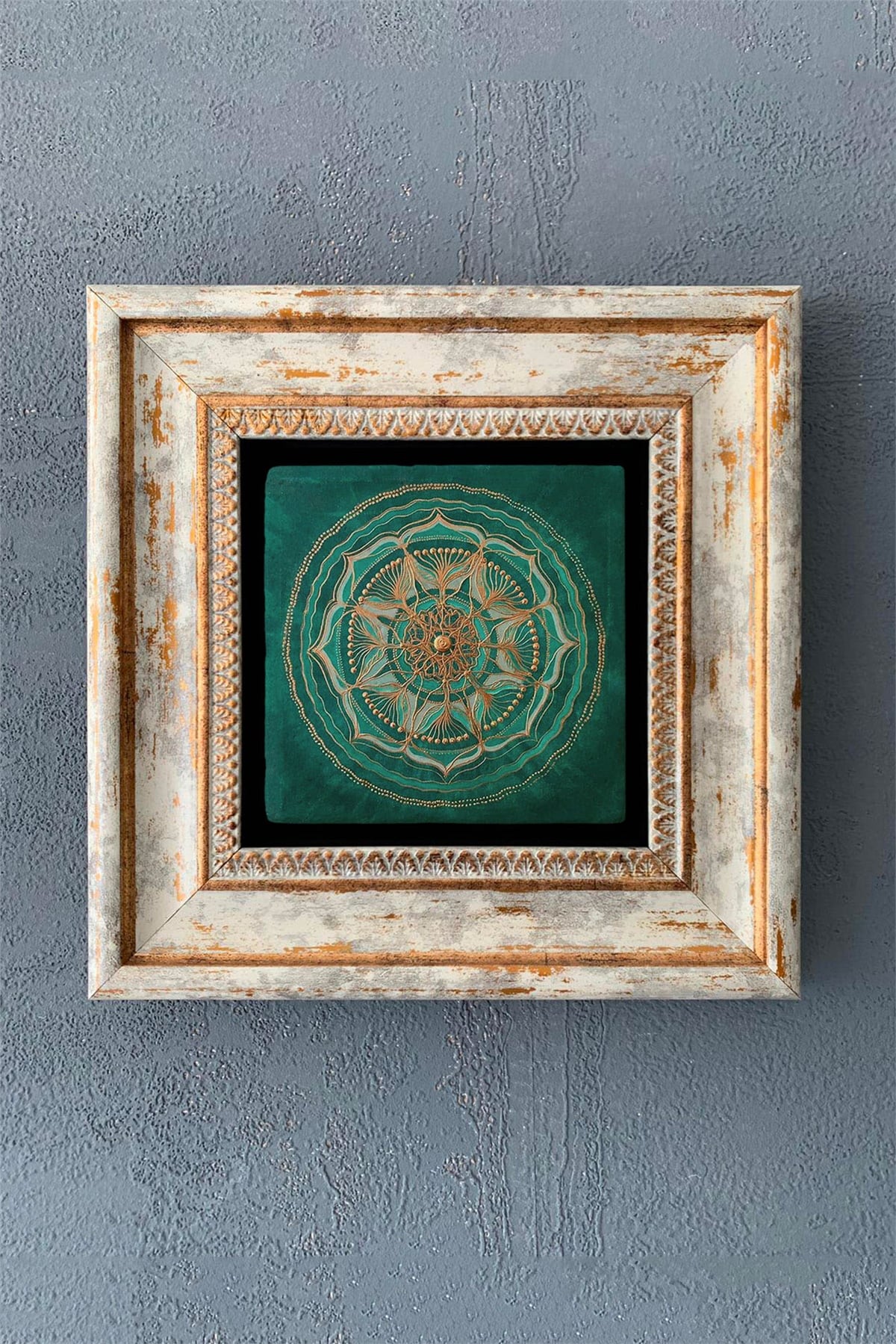 OSCAR STONE DECOR TEKLİ ÇERÇEVELİ DOĞALTAŞ DUVAR DEKORU / CDD1-40-1094 (WALL DECOR)