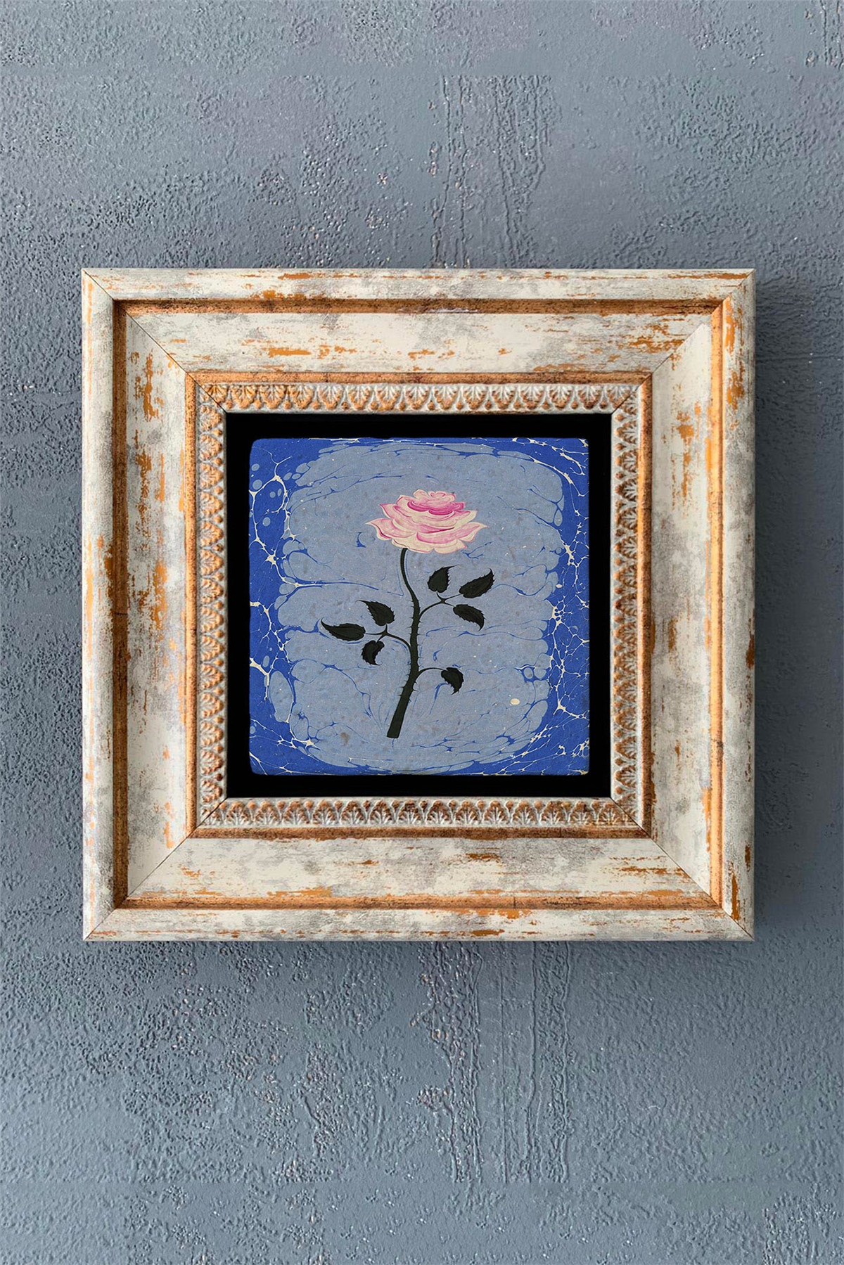 OSCAR STONE DECOR TEKLİ ÇERÇEVELİ DOĞALTAŞ DUVAR DEKORU / CDD1-40-1159 (WALL DECOR)