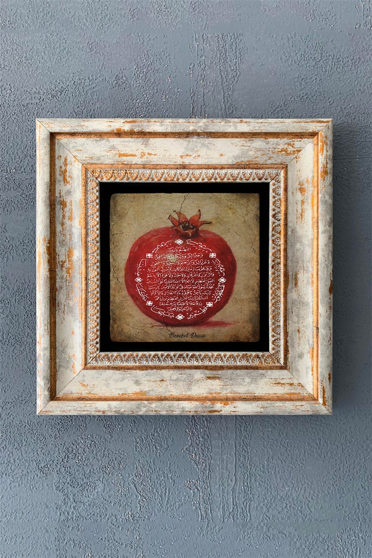 OSCAR STONE DECOR TEKLİ ÇERÇEVELİ DOĞALTAŞ DUVAR DEKORU / CDD1-40-1104 (WALL DECOR)
