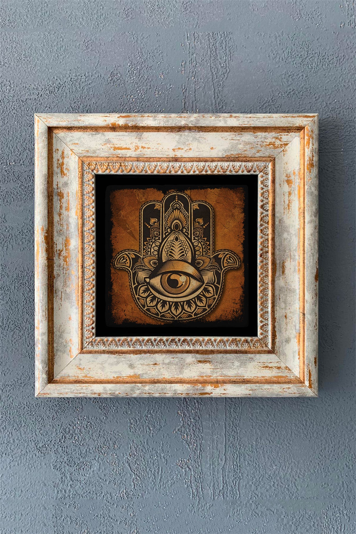 OSCAR STONE DECOR TEKLİ ÇERÇEVELİ DOĞALTAŞ DUVAR DEKORU / CDD1-40-1043 (WALL DECOR)